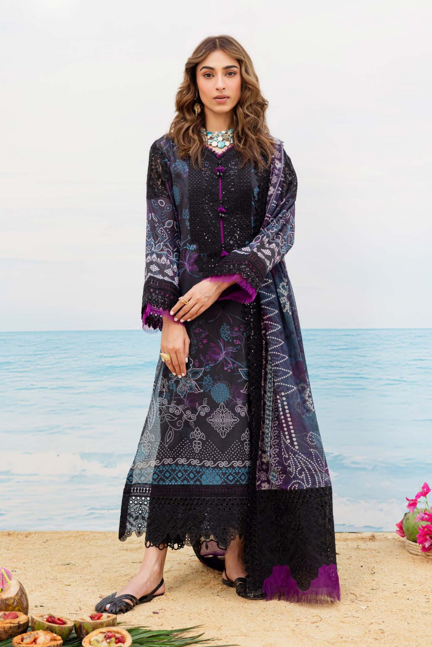 NUREH GARDENIA LAWN EMBROIDERED COLLECTION 2025
