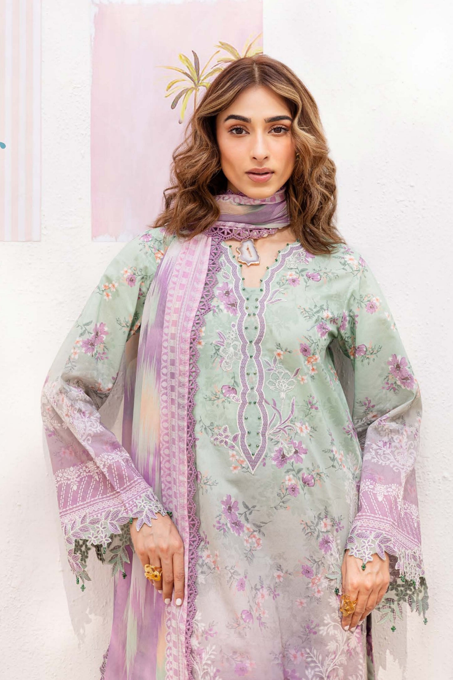 NUREH GARDENIA LAWN EMBROIDERED COLLECTION 2025