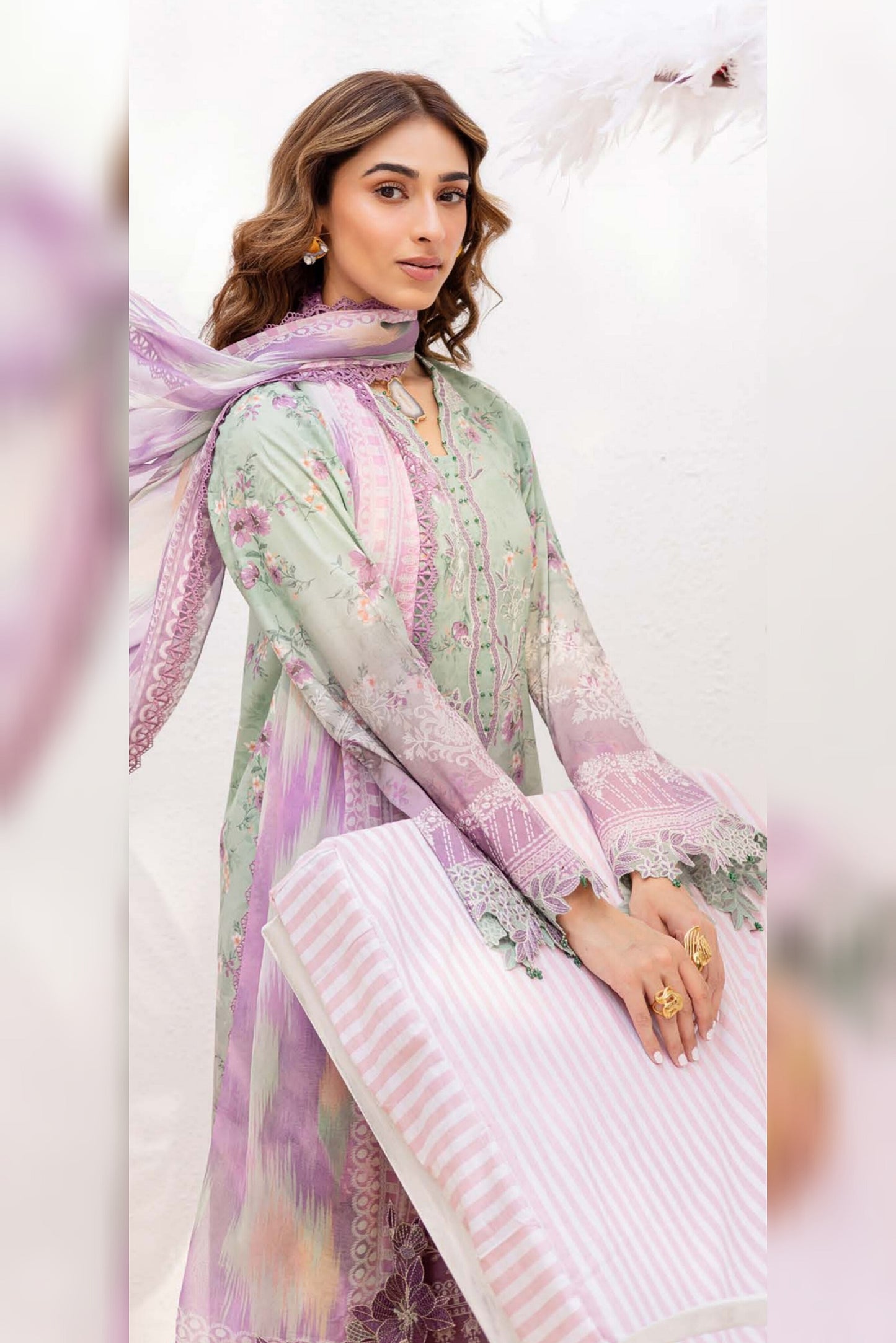 NUREH GARDENIA LAWN EMBROIDERED COLLECTION 2025