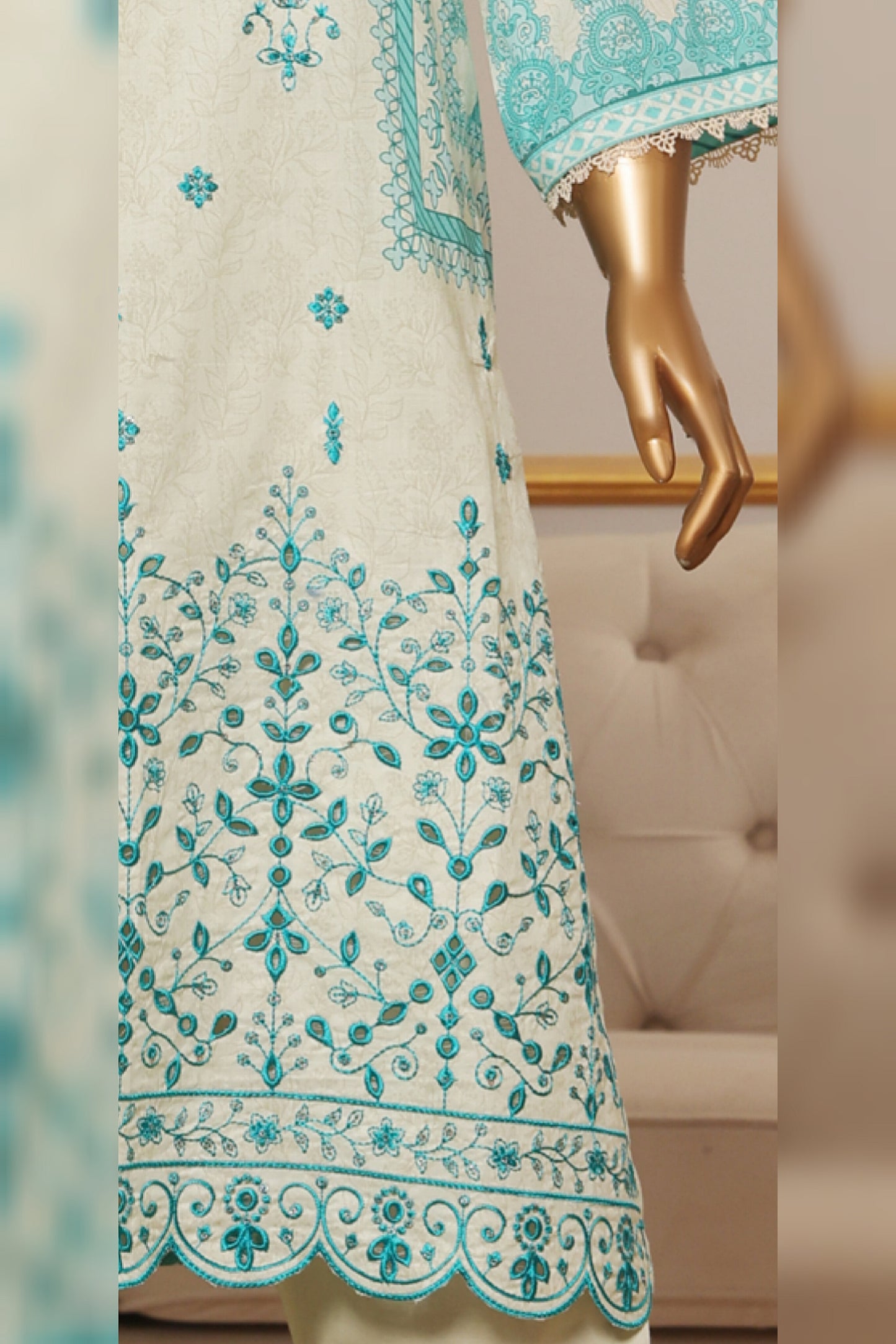 RIWAYAT PREMIUM EMBROIDERED LAWN WITH CHIFFON EMBROIDERED DUPATTA VOL 13 2025