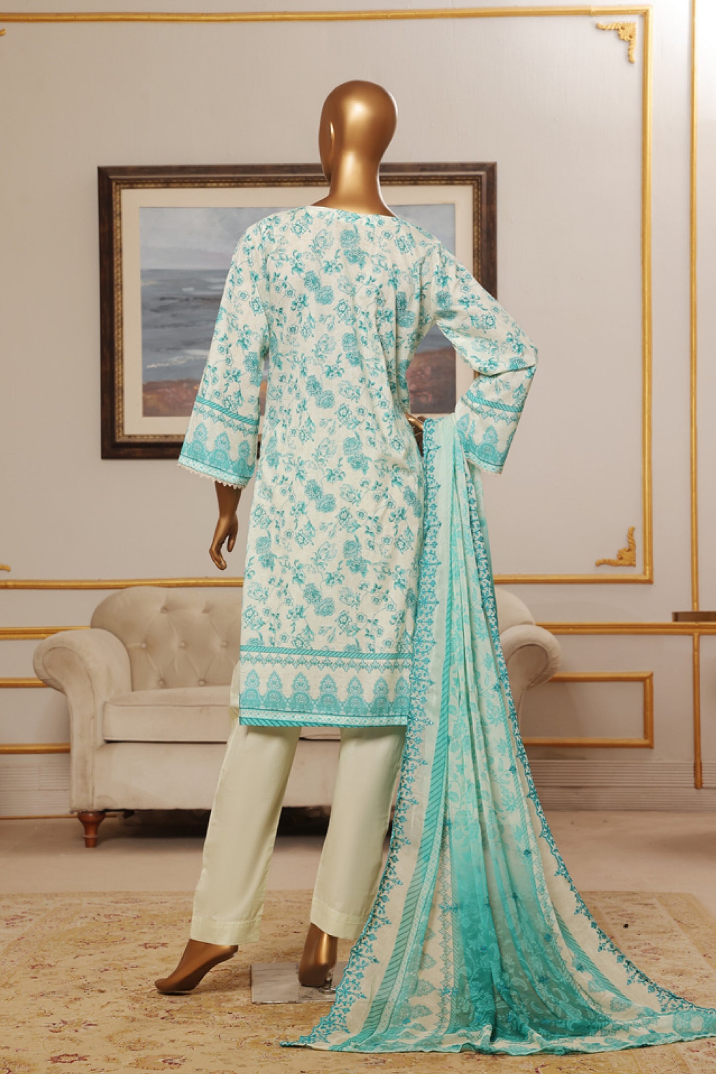 RIWAYAT PREMIUM EMBROIDERED LAWN WITH CHIFFON EMBROIDERED DUPATTA VOL 13 2025