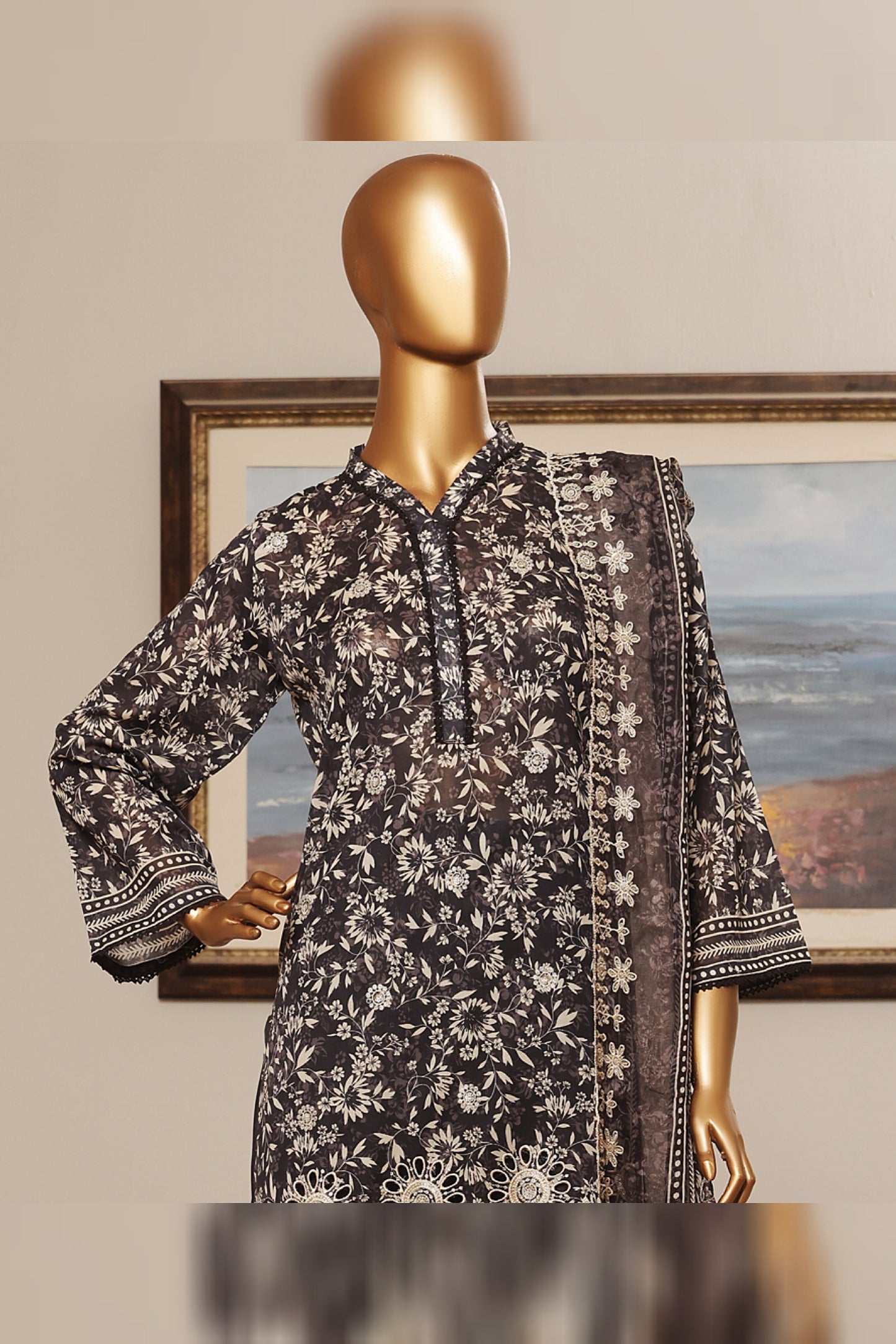 RIWAYAT PREMIUM EMBROIDERED LAWN WITH CHIFFON EMBROIDERED DUPATTA VOL 13 2025