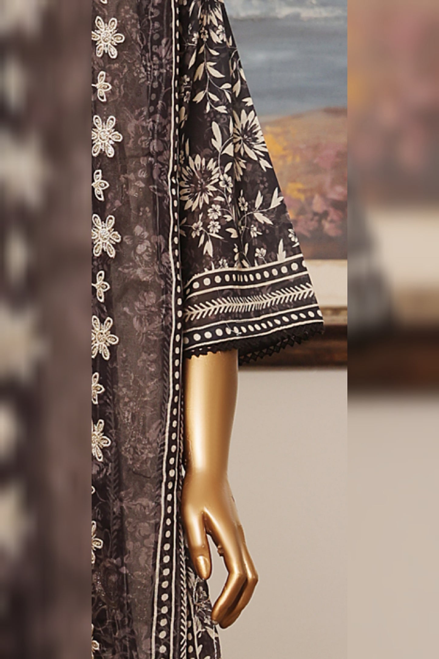 RIWAYAT PREMIUM EMBROIDERED LAWN WITH CHIFFON EMBROIDERED DUPATTA VOL 13 2025