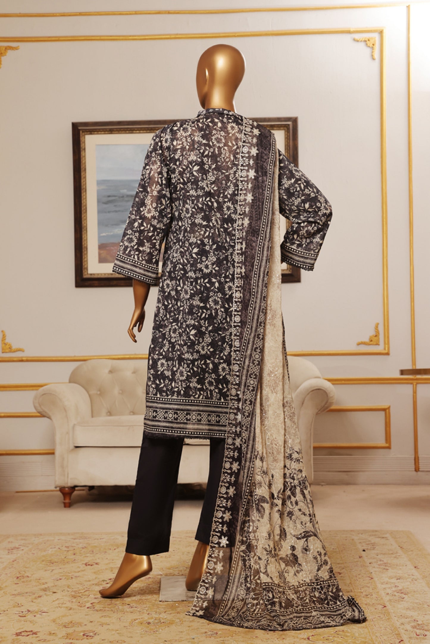 RIWAYAT PREMIUM EMBROIDERED LAWN WITH CHIFFON EMBROIDERED DUPATTA VOL 13 2025