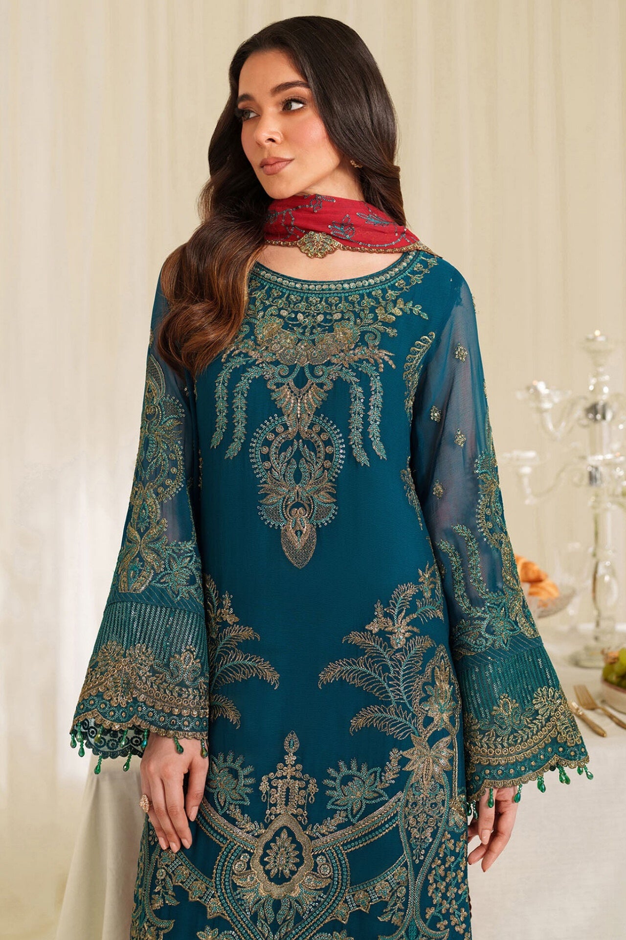 IMROZIA NOORE LUXURY CHIFFON COLLECTION 2025 [ CODE - U0802 ]