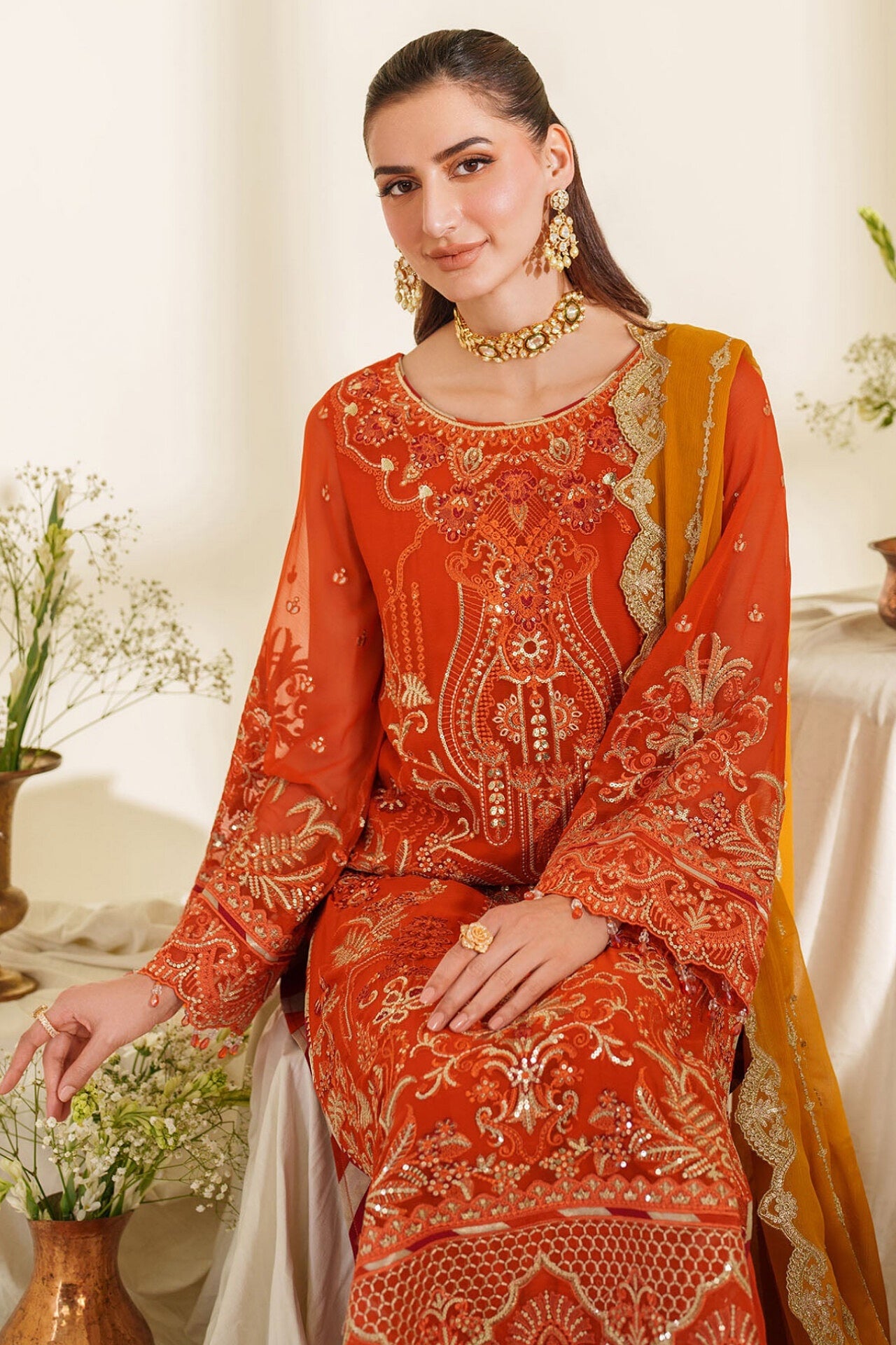 IMROZIA NOORE LUXURY CHIFFON COLLECTION 2025 [ CODE - U0807 ]