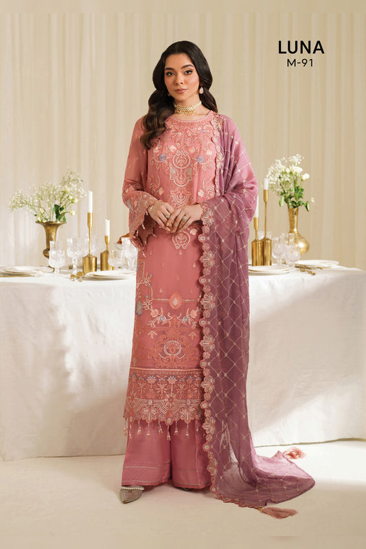 IMROZIA NOORE LUXURY CHIFFON COLLECTION 2025 [ CODE - U0801 ]