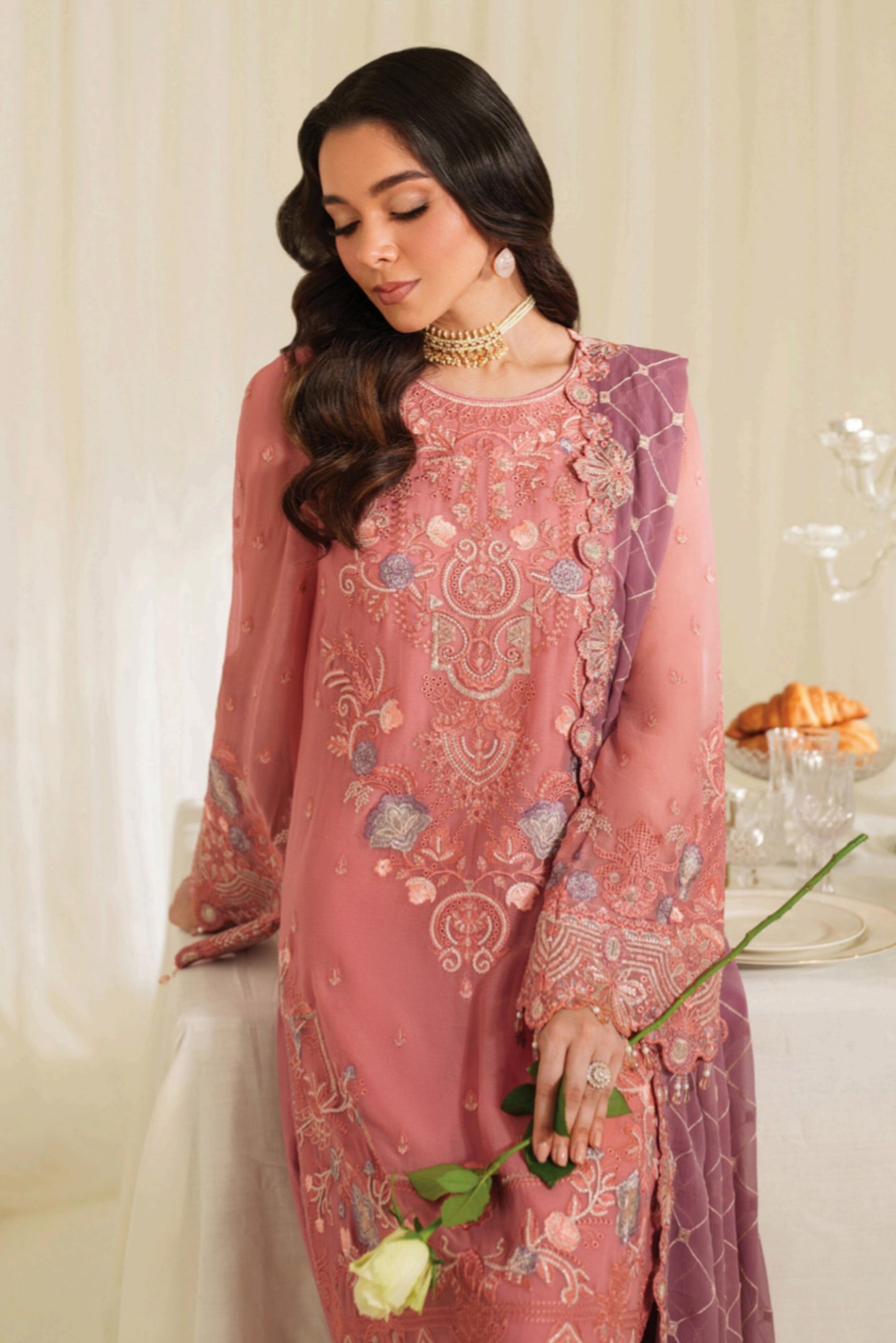 IMROZIA NOORE LUXURY CHIFFON COLLECTION 2025 [ CODE - U0801 ]