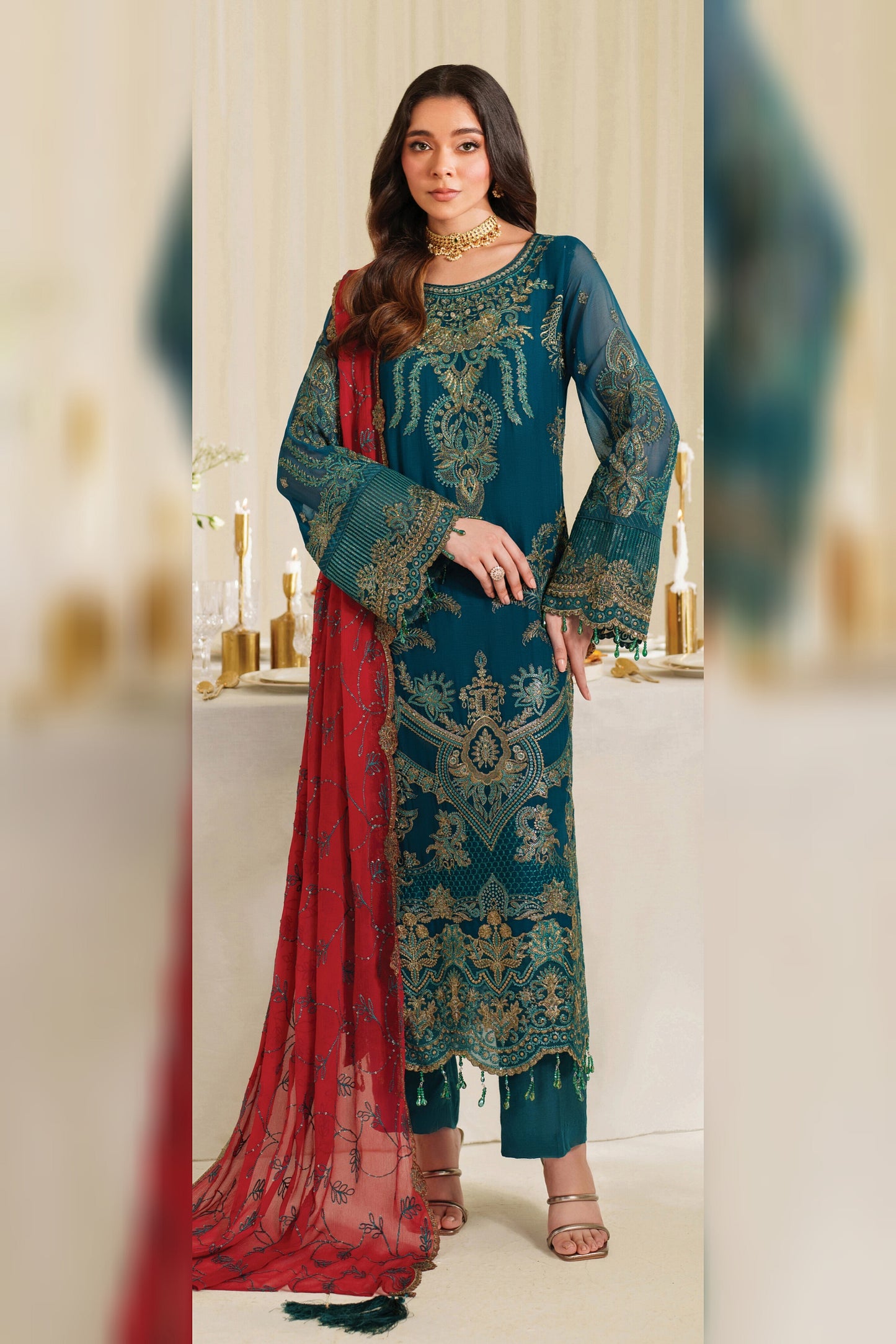 IMROZIA NOORE LUXURY CHIFFON COLLECTION 2025 [ CODE - U0802 ]