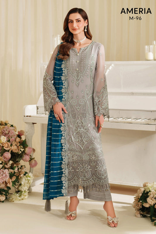IMROZIA NOORE LUXURY CHIFFON COLLECTION 2025 [ CODE - U0803 ]