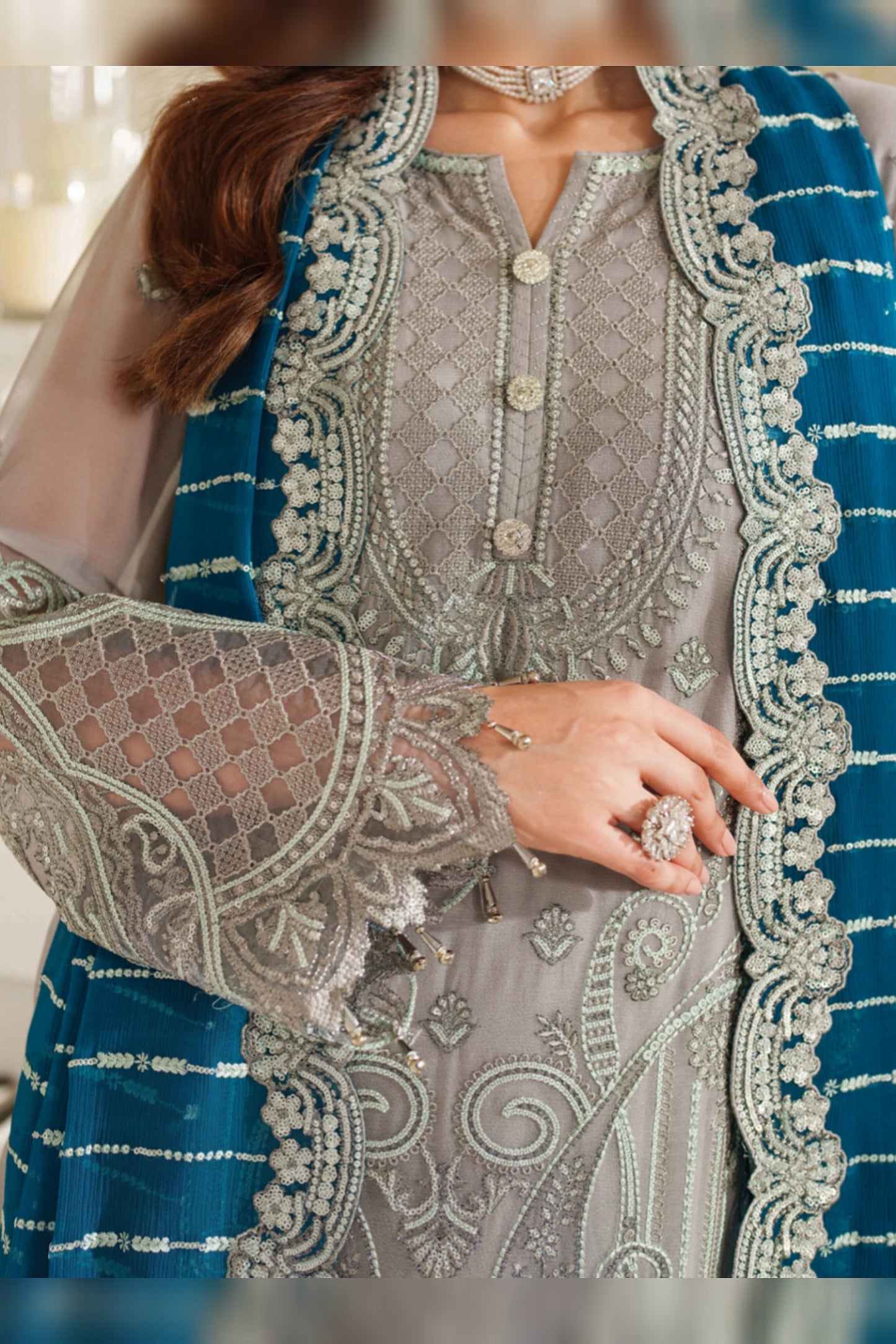 IMROZIA NOORE LUXURY CHIFFON COLLECTION 2025 [ CODE - U0803 ]