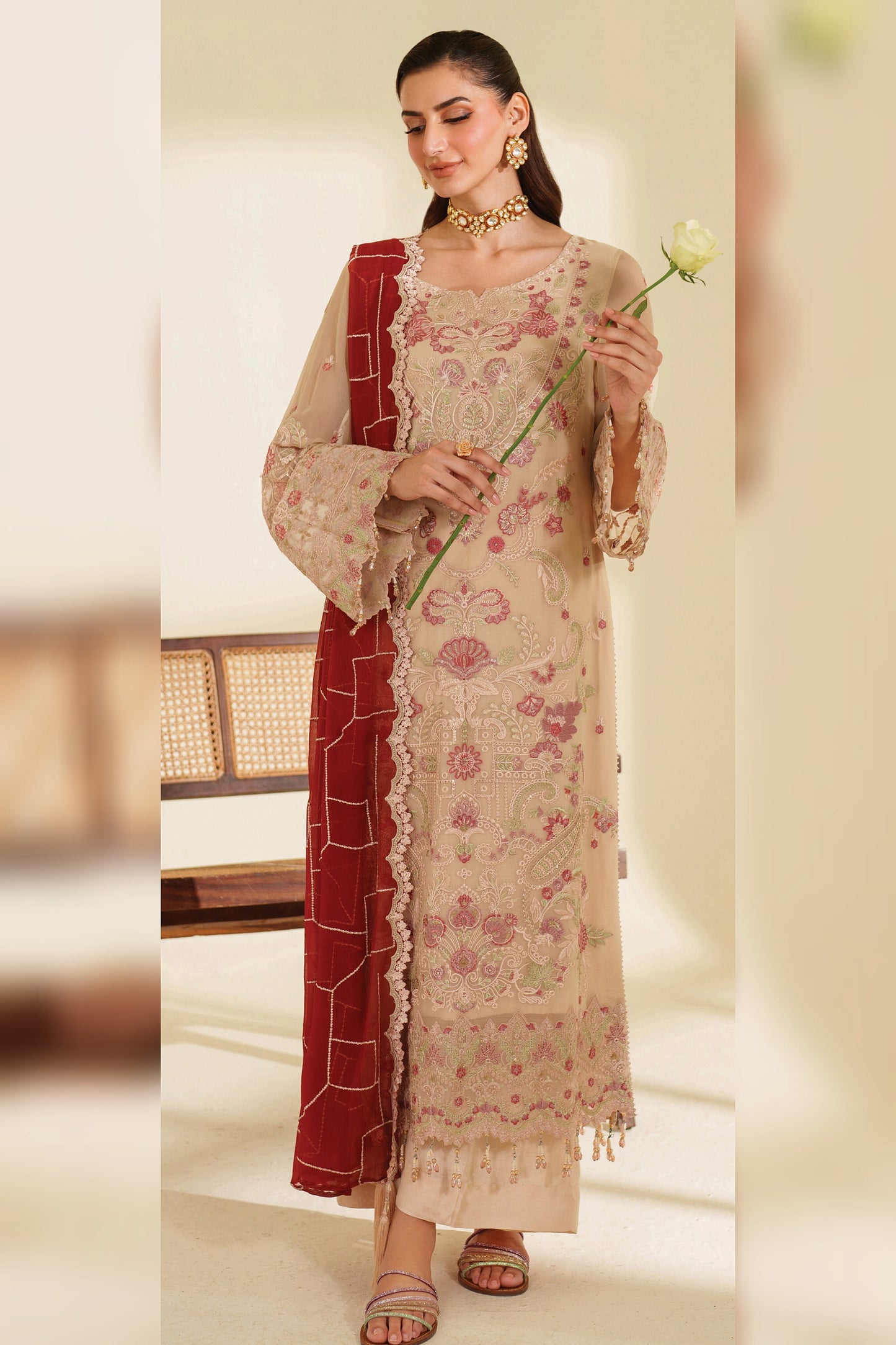 IMROZIA NOORE LUXURY CHIFFON COLLECTION 2025 [ CODE - U0805 ]