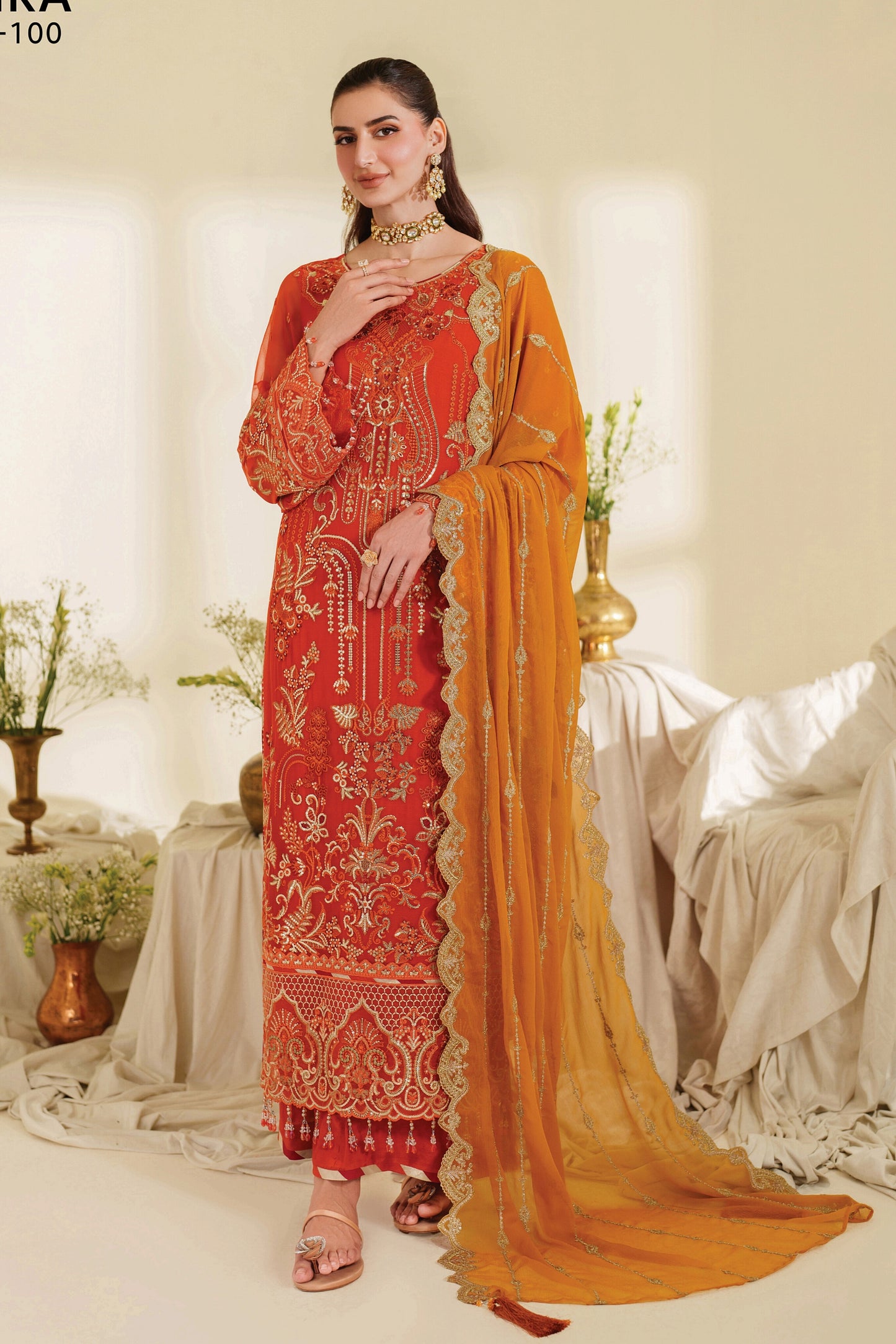 IMROZIA NOORE LUXURY CHIFFON COLLECTION 2025 [ CODE - U0807 ]