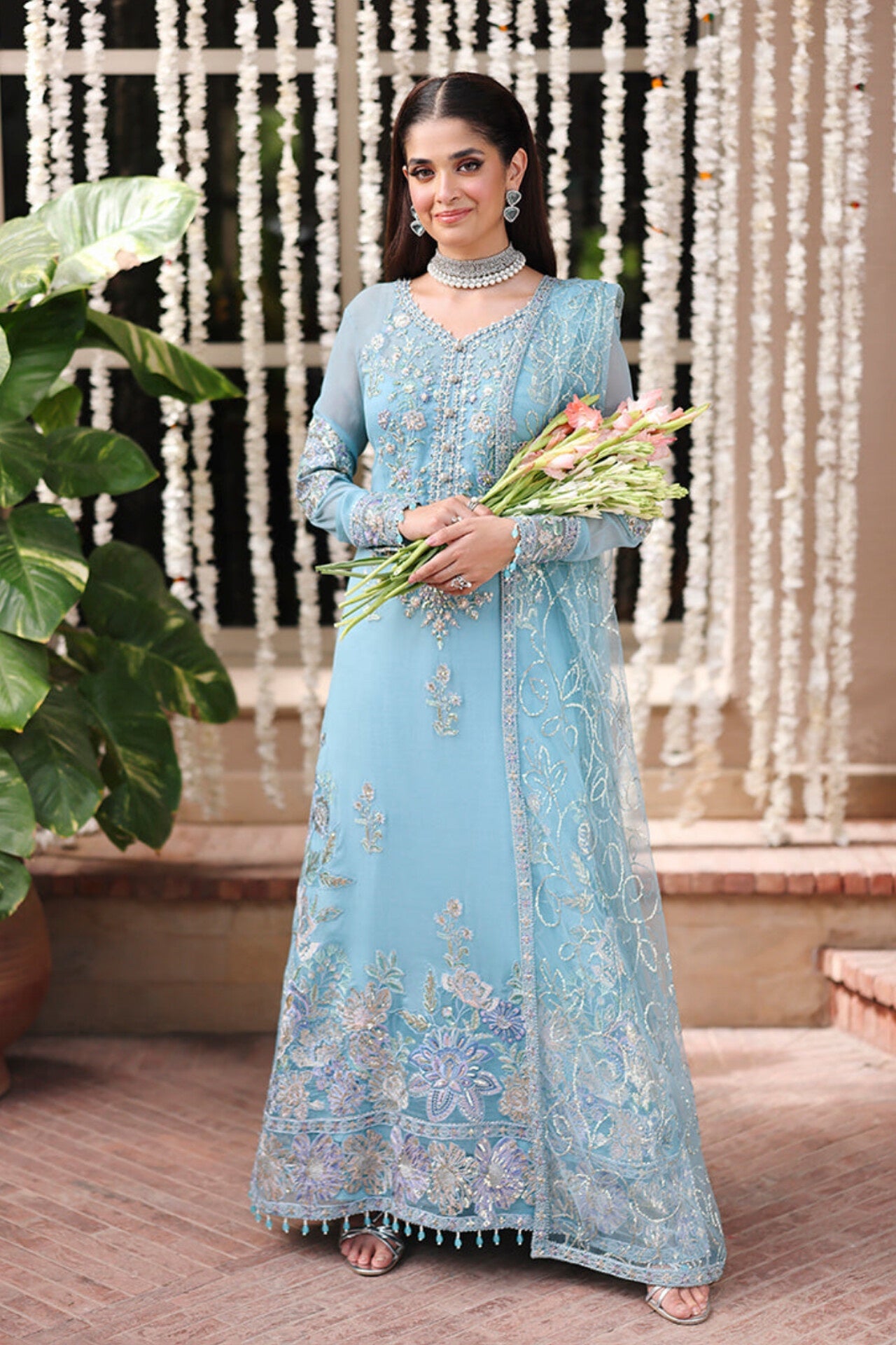 *MUSHQ ROHEENAZ AANGAN LUXURY CHIFFON COLLECTION 2025 8