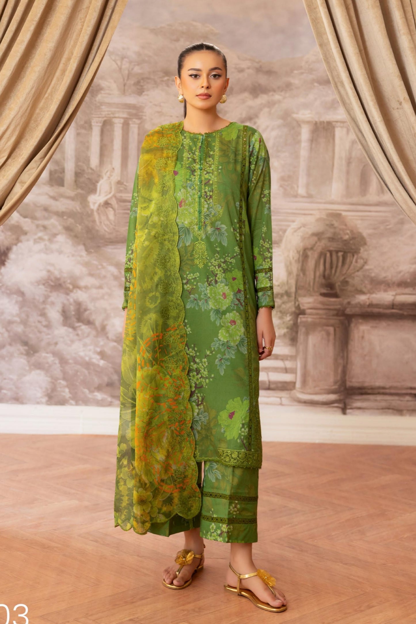 GULLJEE ZIVA PREMIUM LAWN EMBROIDERED EDIT 2025 5