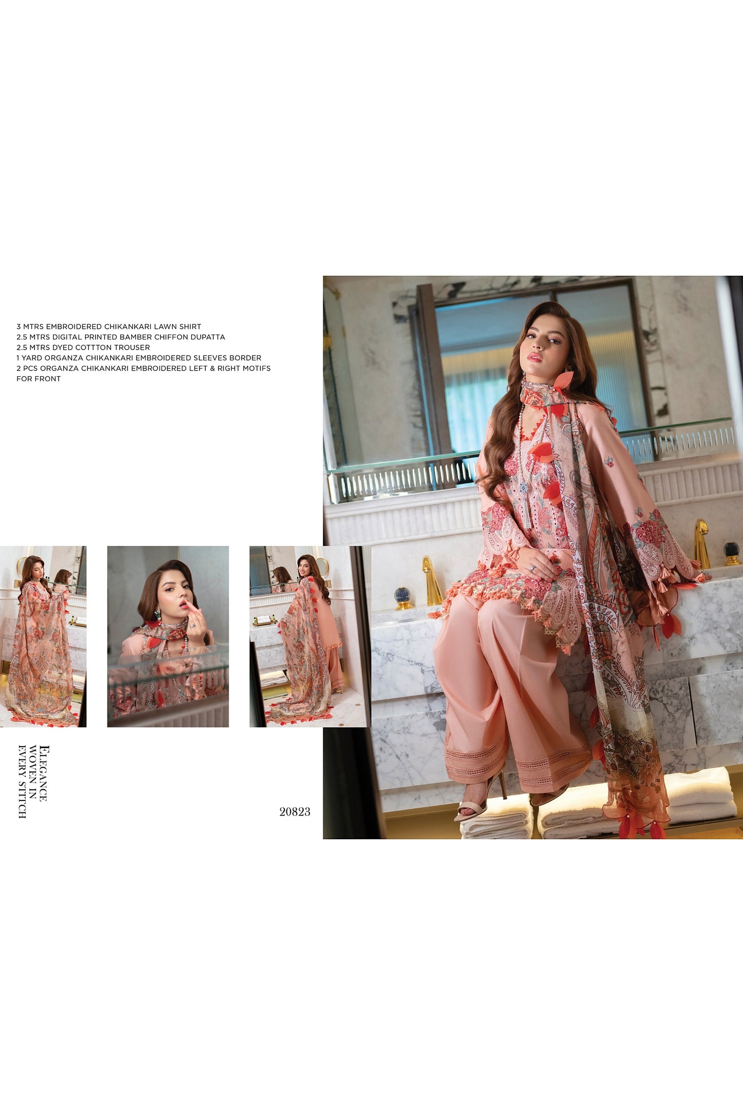 JADE OMBRE STARLET LAWN EMBROIDERED COLLECTION 2026