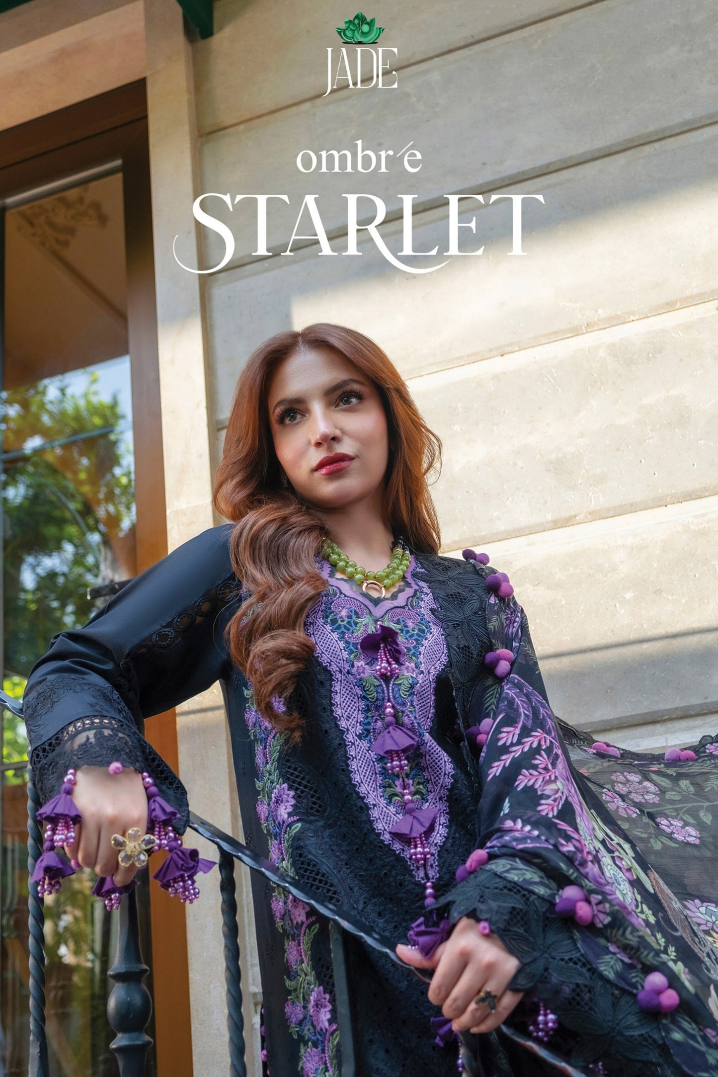 JADE OMBRE STARLET LAWN EMBROIDERED COLLECTION 2026