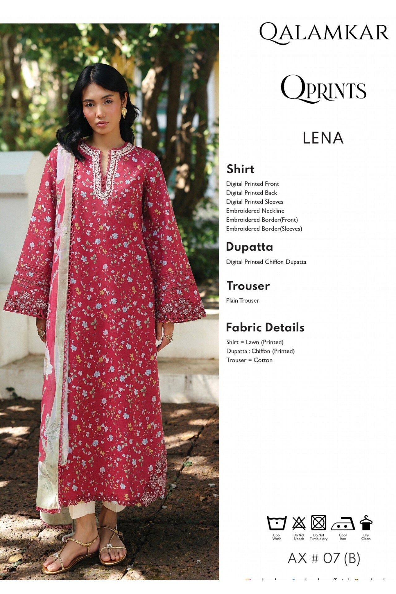 QALAMKAR QPRINTS LAWN EMBROIDERED 2026 O [ 𝘽𝙀𝙎𝙏 𝙋𝙍𝙄𝘾𝙀 ✅ ]