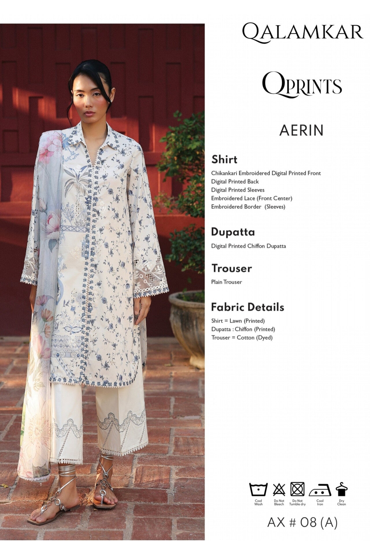 QALAMKAR QPRINTS LAWN EMBROIDERED 2026 A [ 𝘽𝙀𝙎𝙏 𝙋𝙍𝙄𝘾𝙀 ✅ ]