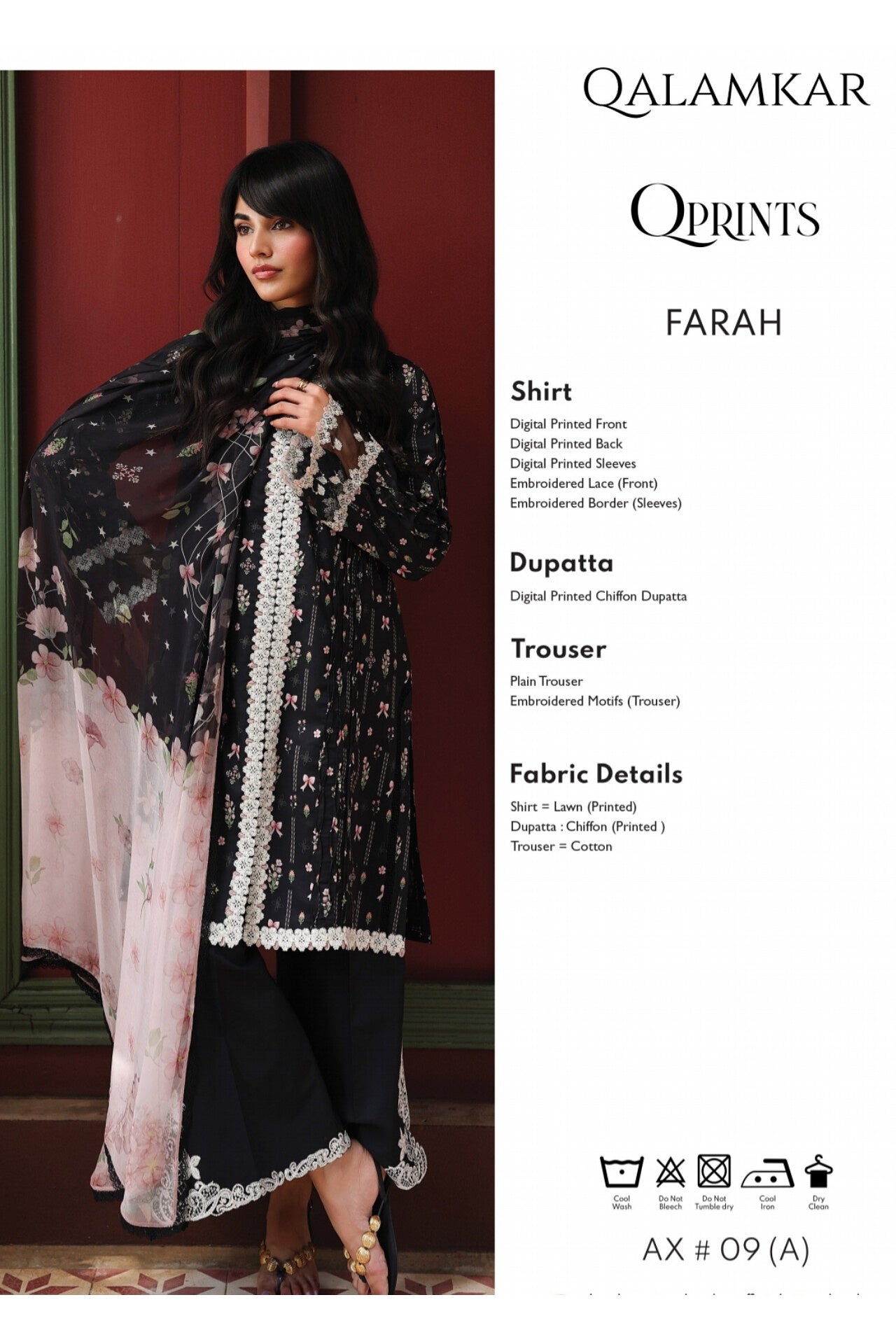 QALAMKAR QPRINTS LAWN EMBROIDERED 2026 J [ 𝘽𝙀𝙎𝙏 𝙋𝙍𝙄𝘾𝙀 ✅ ]