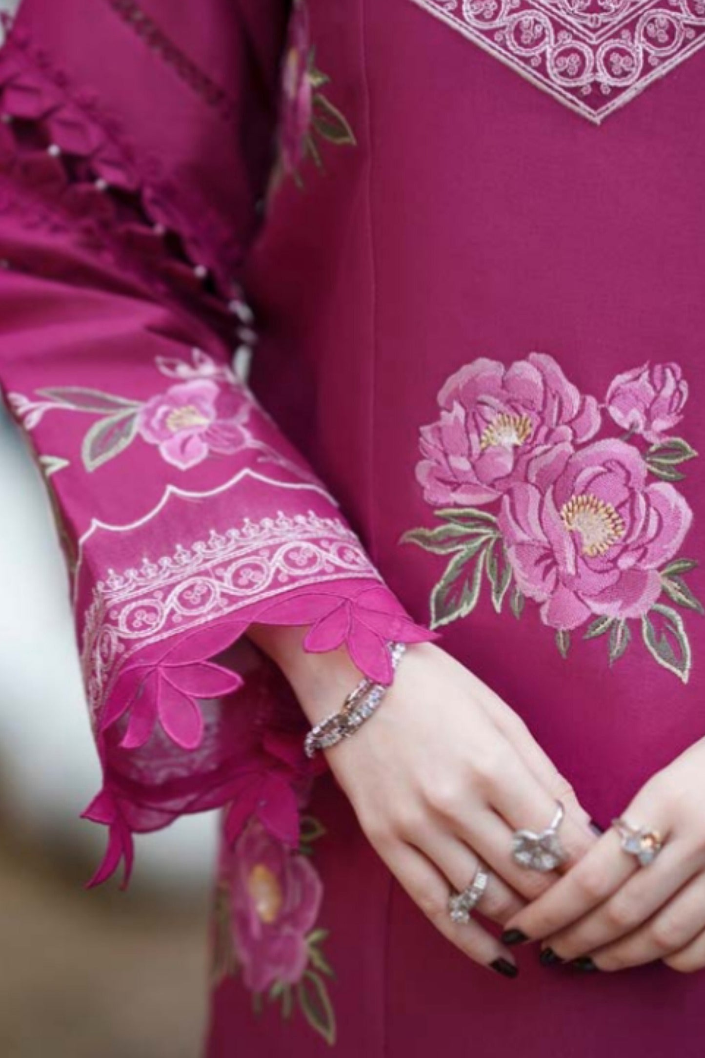 [ SUIT K ] - PARISHAY QUEEN LAWN EMBROIDERED SUITS COLLECTION 2026