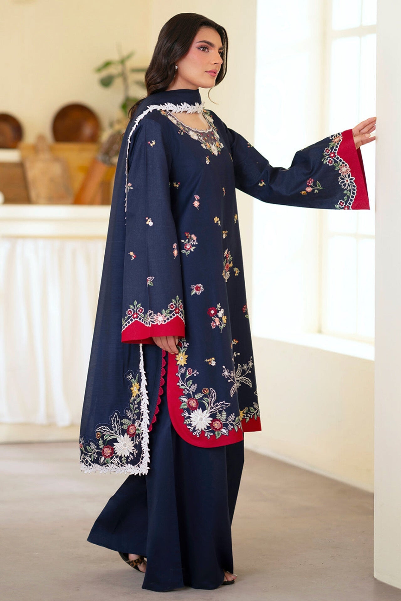 EMBER BY MAHNUR LAWN EMBROIDERED COLLECTION 2026