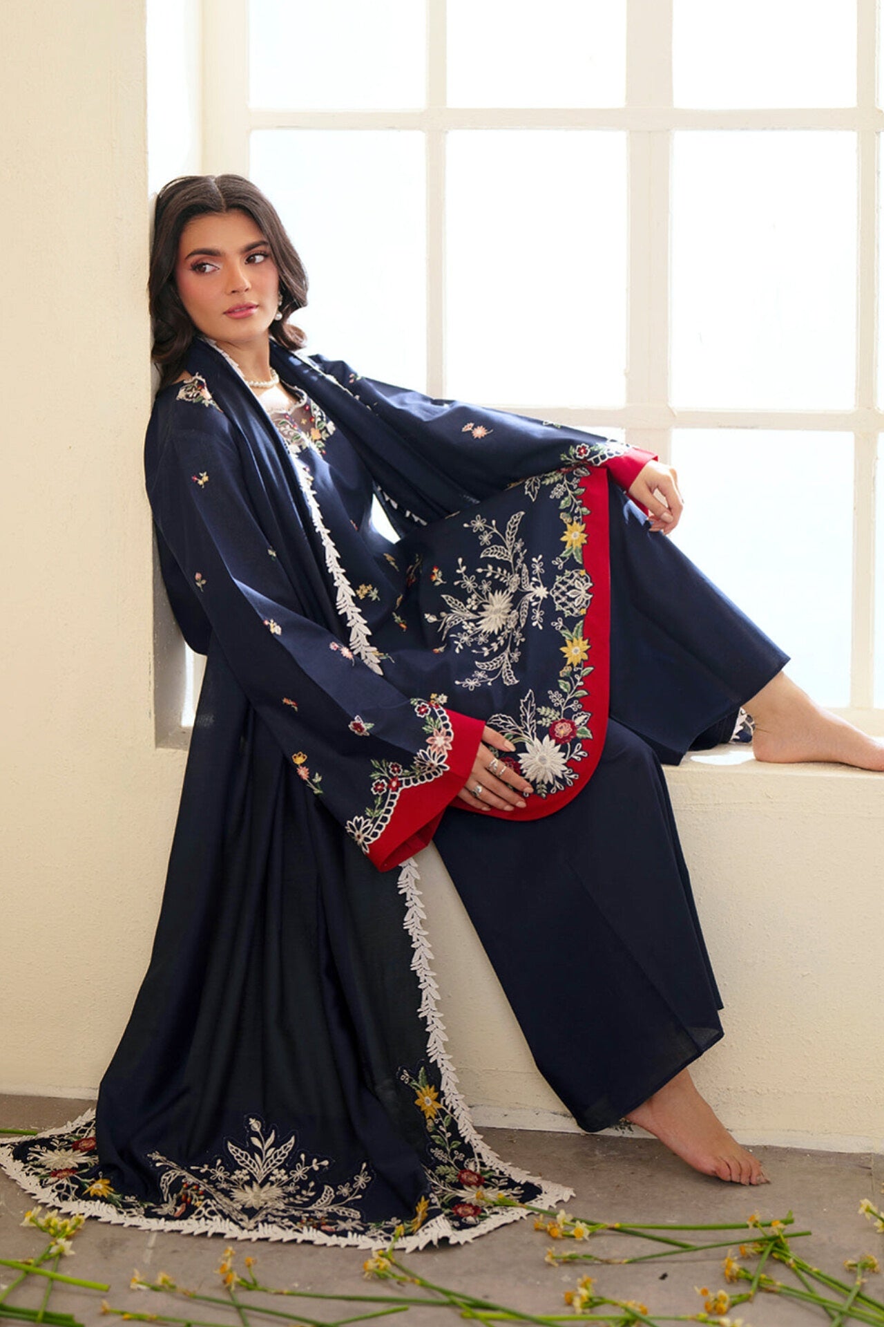 EMBER BY MAHNUR LAWN EMBROIDERED COLLECTION 2026