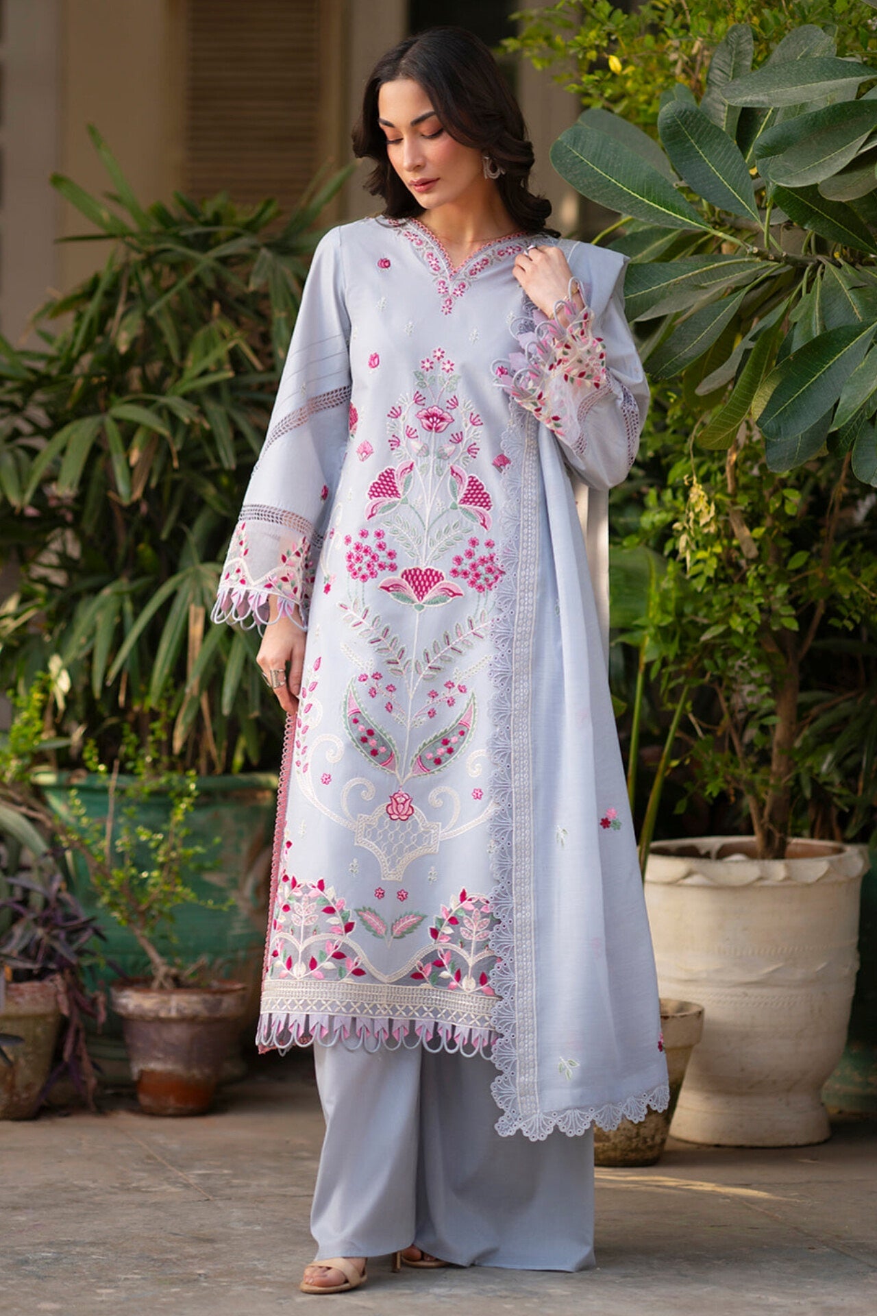 EMBER BY MAHNUR LAWN EMBROIDERED COLLECTION 2026