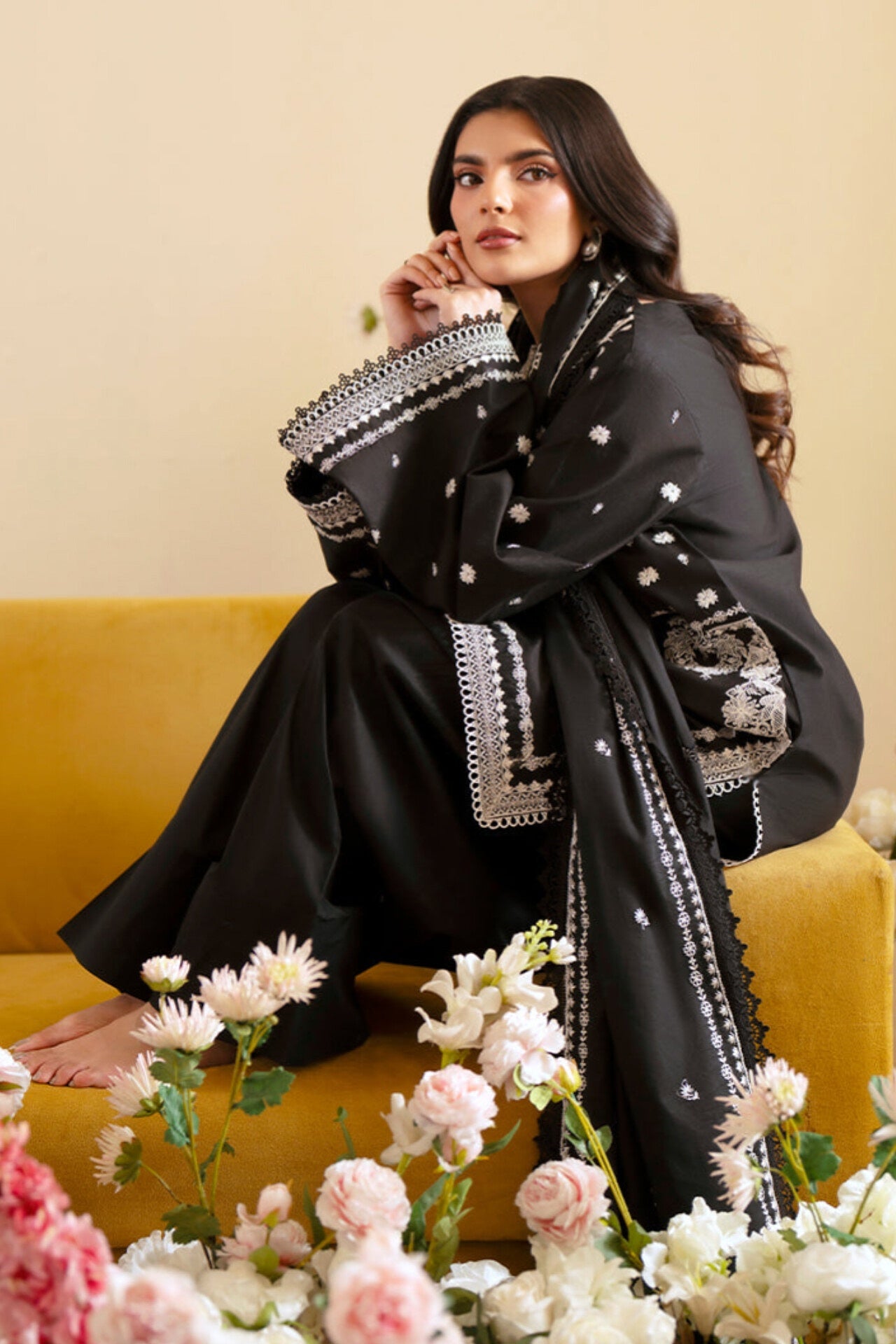 EMBER BY MAHNUR LAWN EMBROIDERED COLLECTION 2026