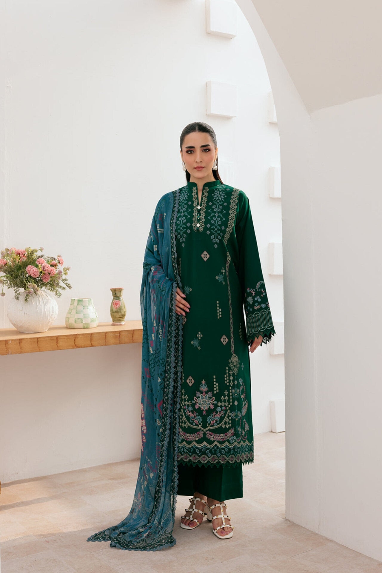 ZYNC BY FLORENT LUXURY LAWN EMBROIDERED COLLECTION 2026