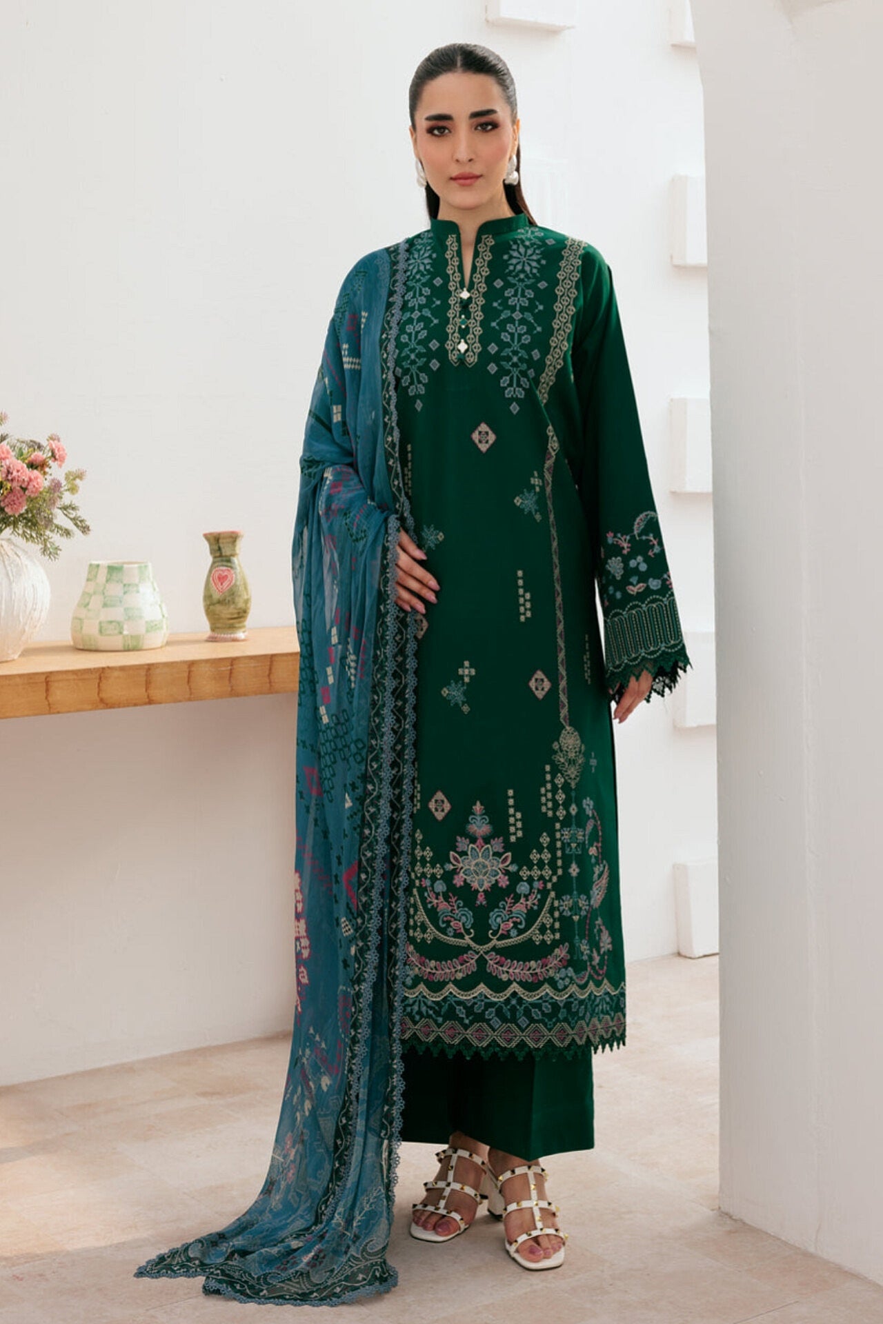 ZYNC BY FLORENT LUXURY LAWN EMBROIDERED COLLECTION 2026