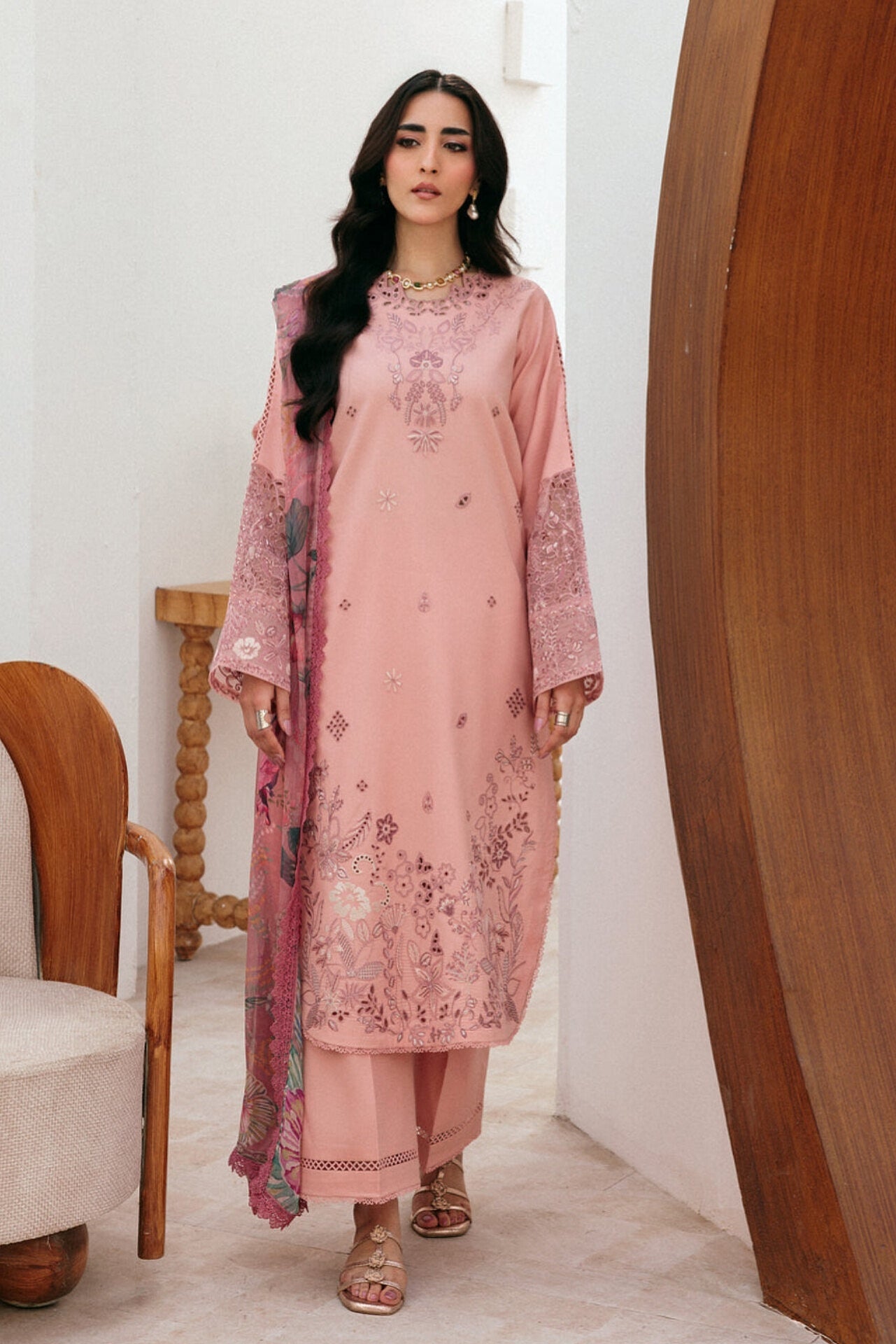 ZYNC BY FLORENT LUXURY LAWN EMBROIDERED COLLECTION 2026 M [ 𝘽𝙀𝙎𝙏 𝙋𝙍𝙄𝘾𝙀 ✅ ]