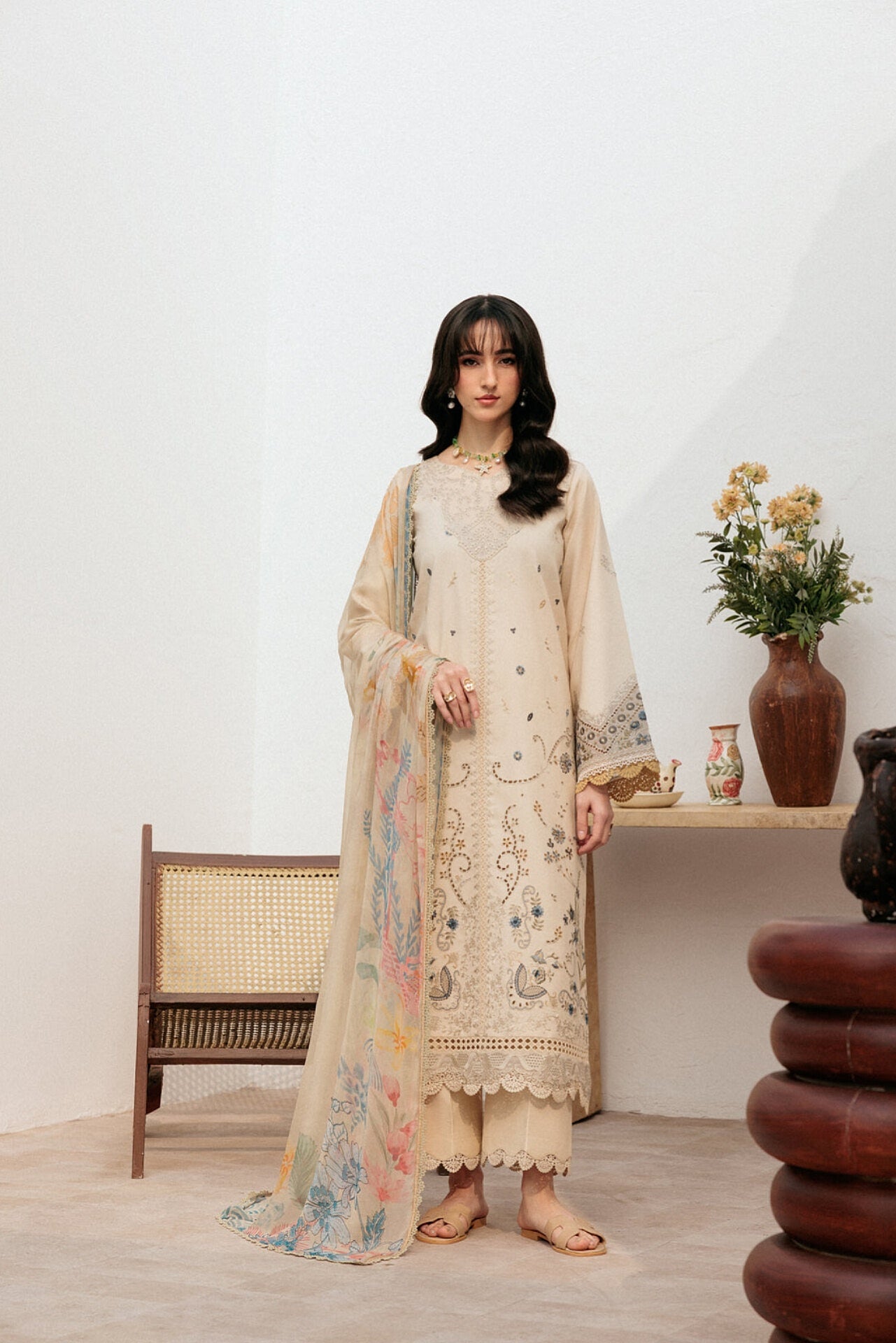 ZYNC BY FLORENT LUXURY LAWN EMBROIDERED COLLECTION 2026