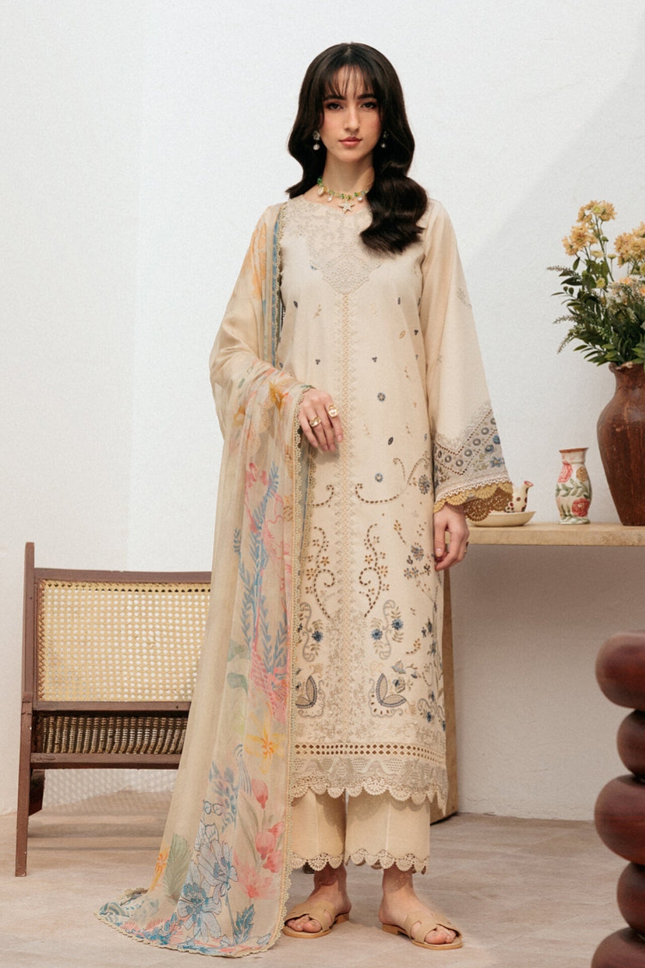 ZYNC BY FLORENT LUXURY LAWN EMBROIDERED COLLECTION 2026