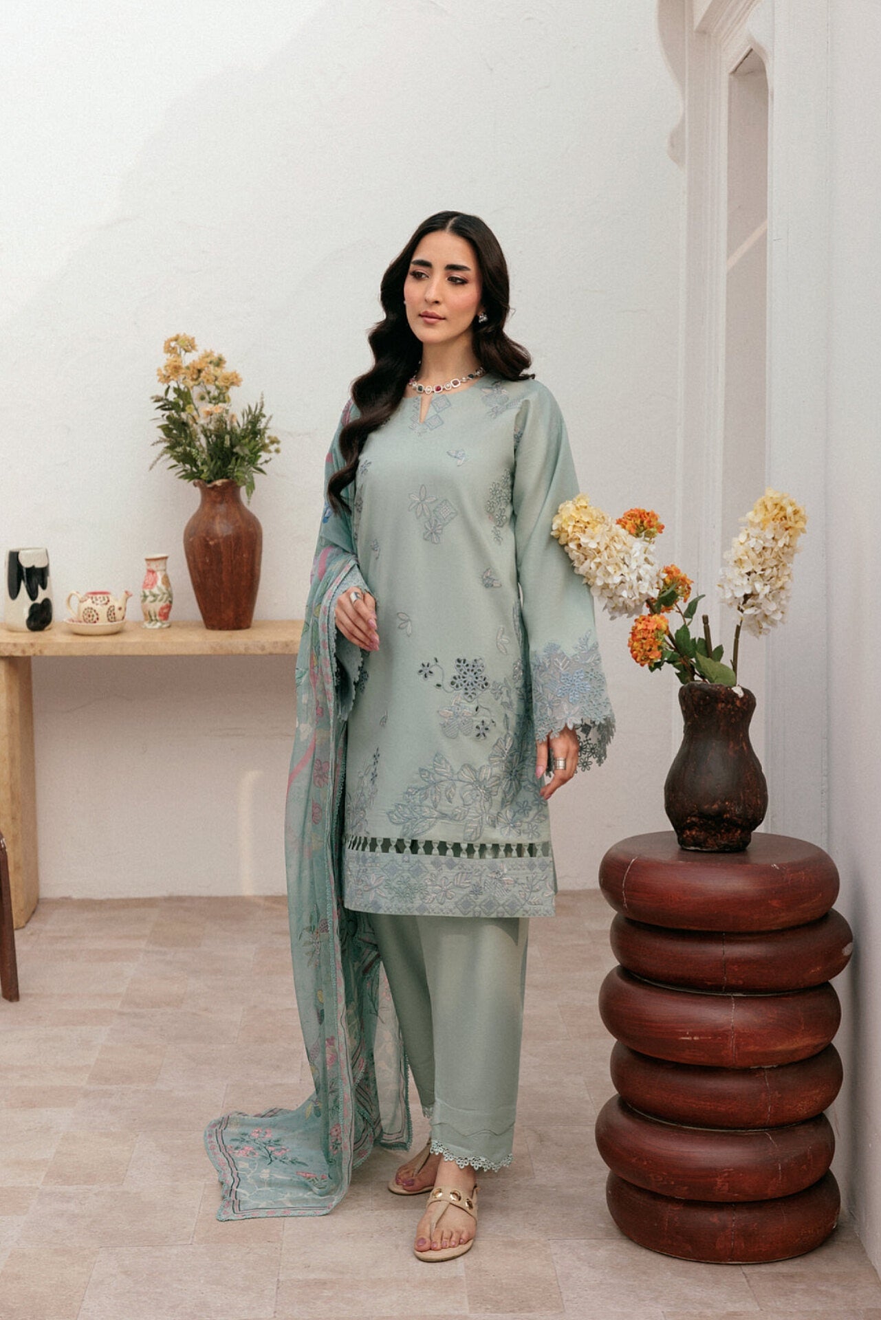 ZYNC BY FLORENT LUXURY LAWN EMBROIDERED COLLECTION 2026