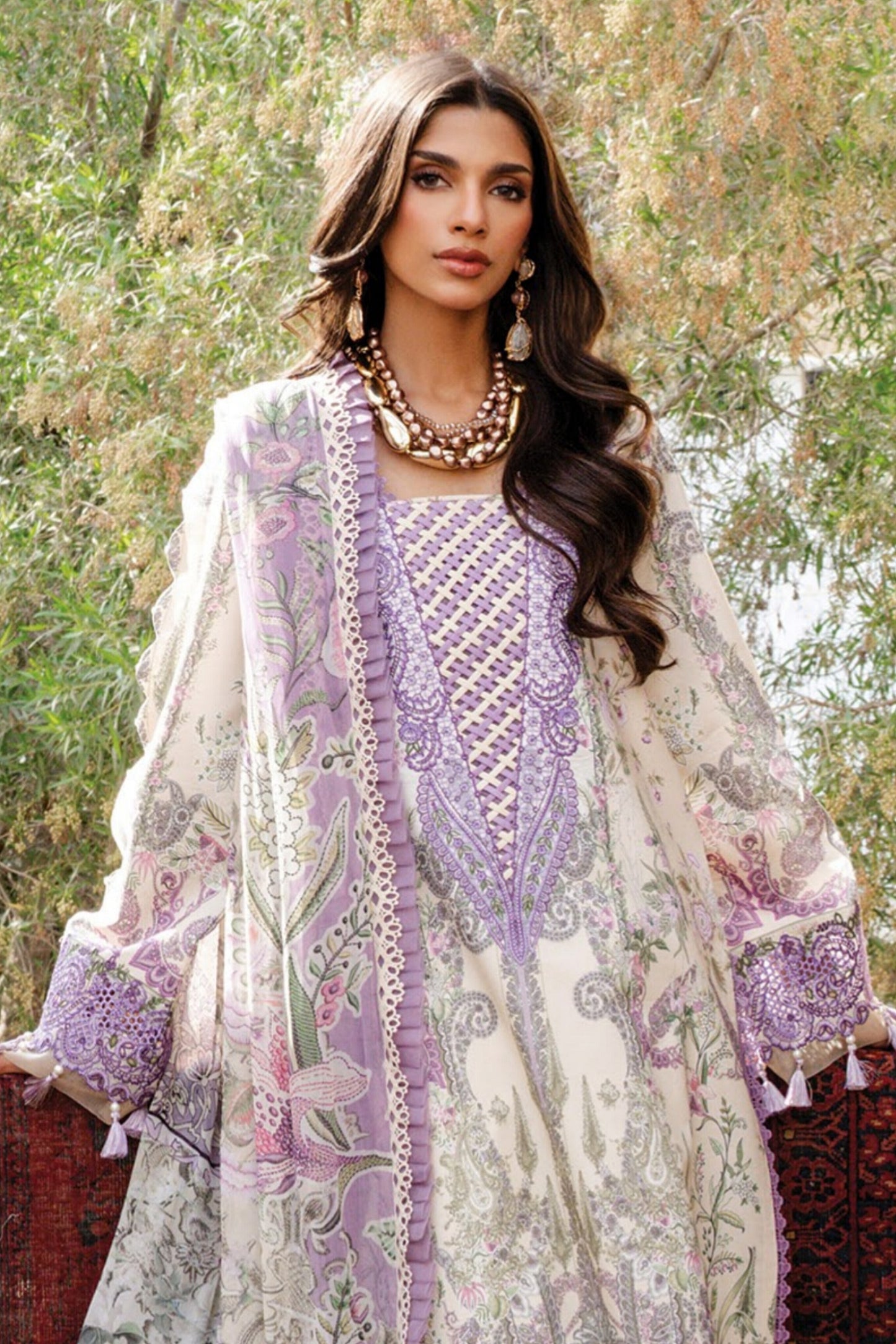 [ SUIT C ] - JADE BLISS LAWN EMBROIDERED COLLECTION 2026