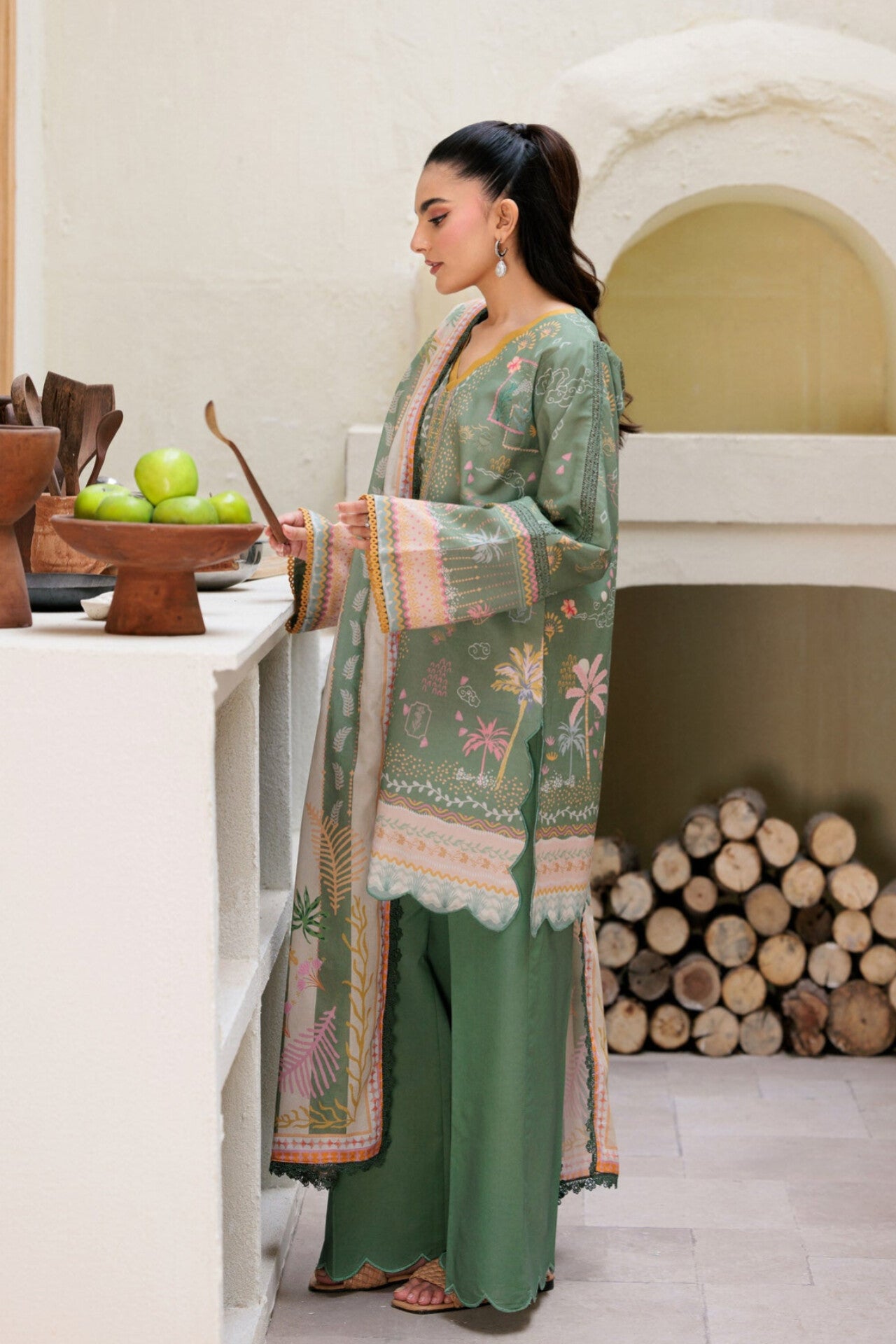 [ SUIT B ] - NEW FLORENT SUPIMA LAWN PRINTED COLLECTION 2026