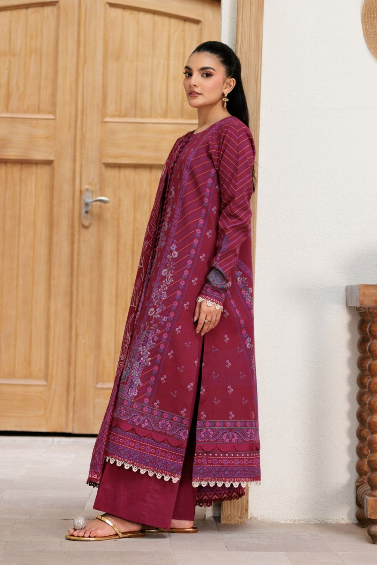 [ SUIT D ] - NEW FLORENT SUPIMA LAWN PRINTED COLLECTION 2026