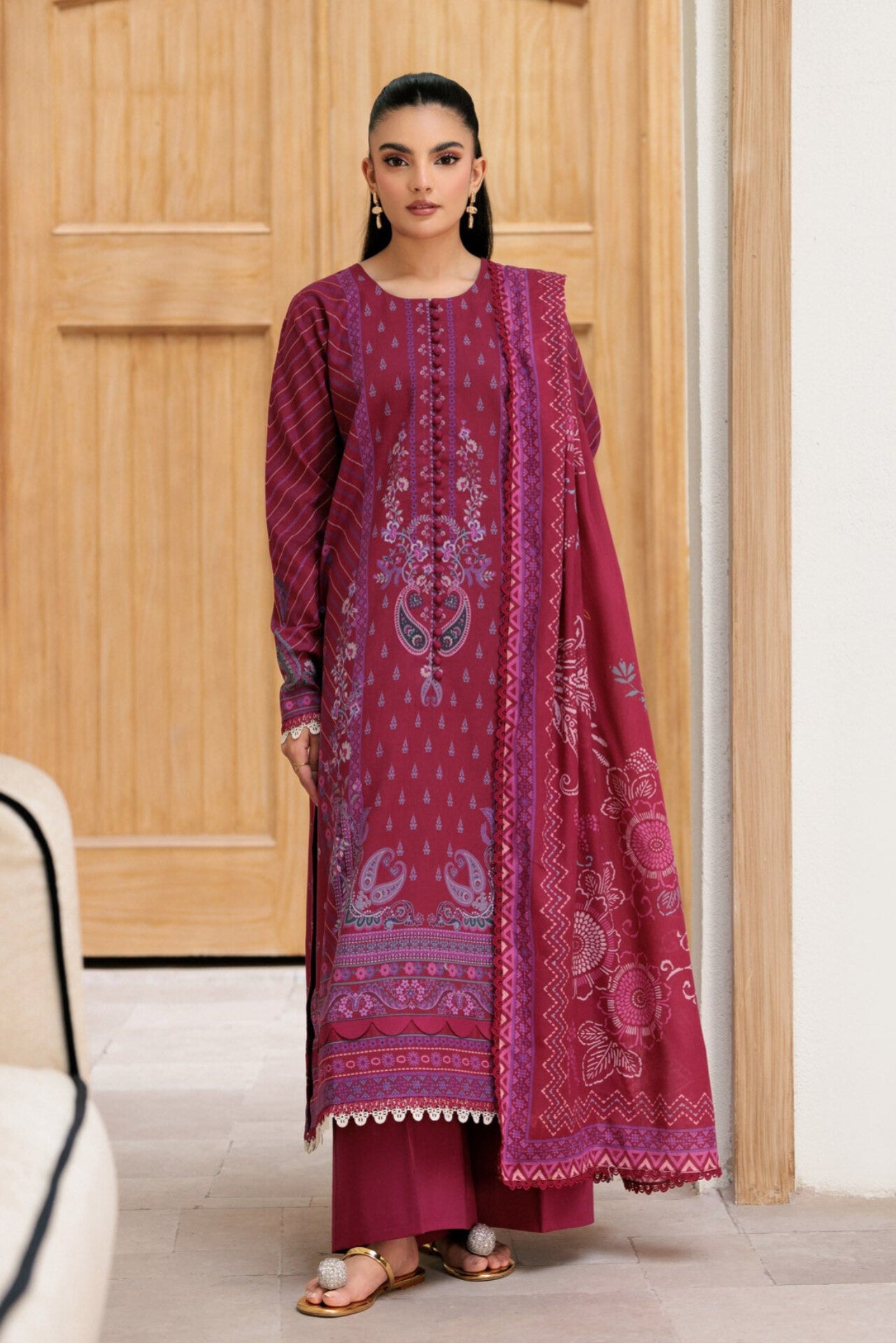 [ SUIT D ] - NEW FLORENT SUPIMA LAWN PRINTED COLLECTION 2026