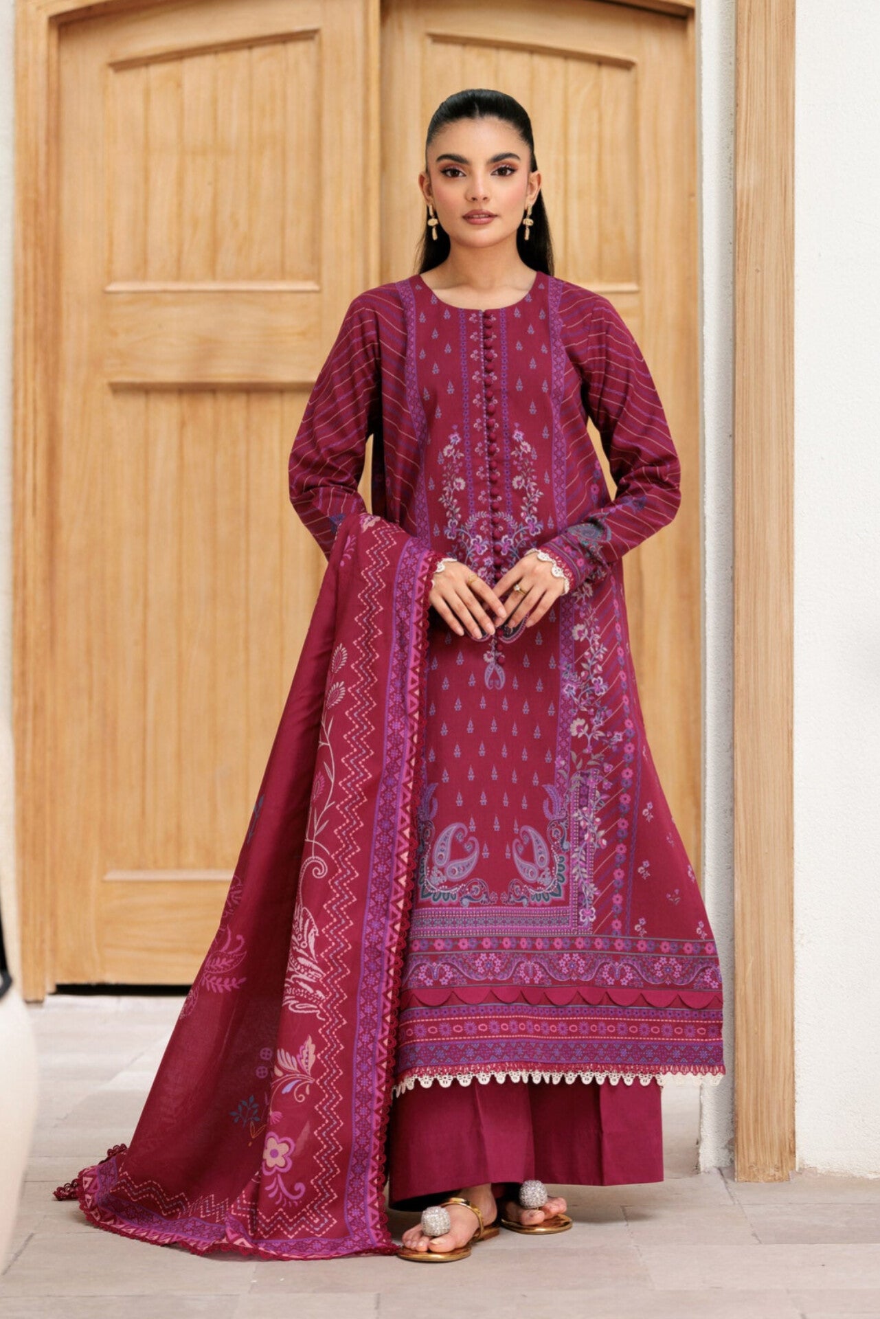 [ SUIT D ] - NEW FLORENT SUPIMA LAWN PRINTED COLLECTION 2026