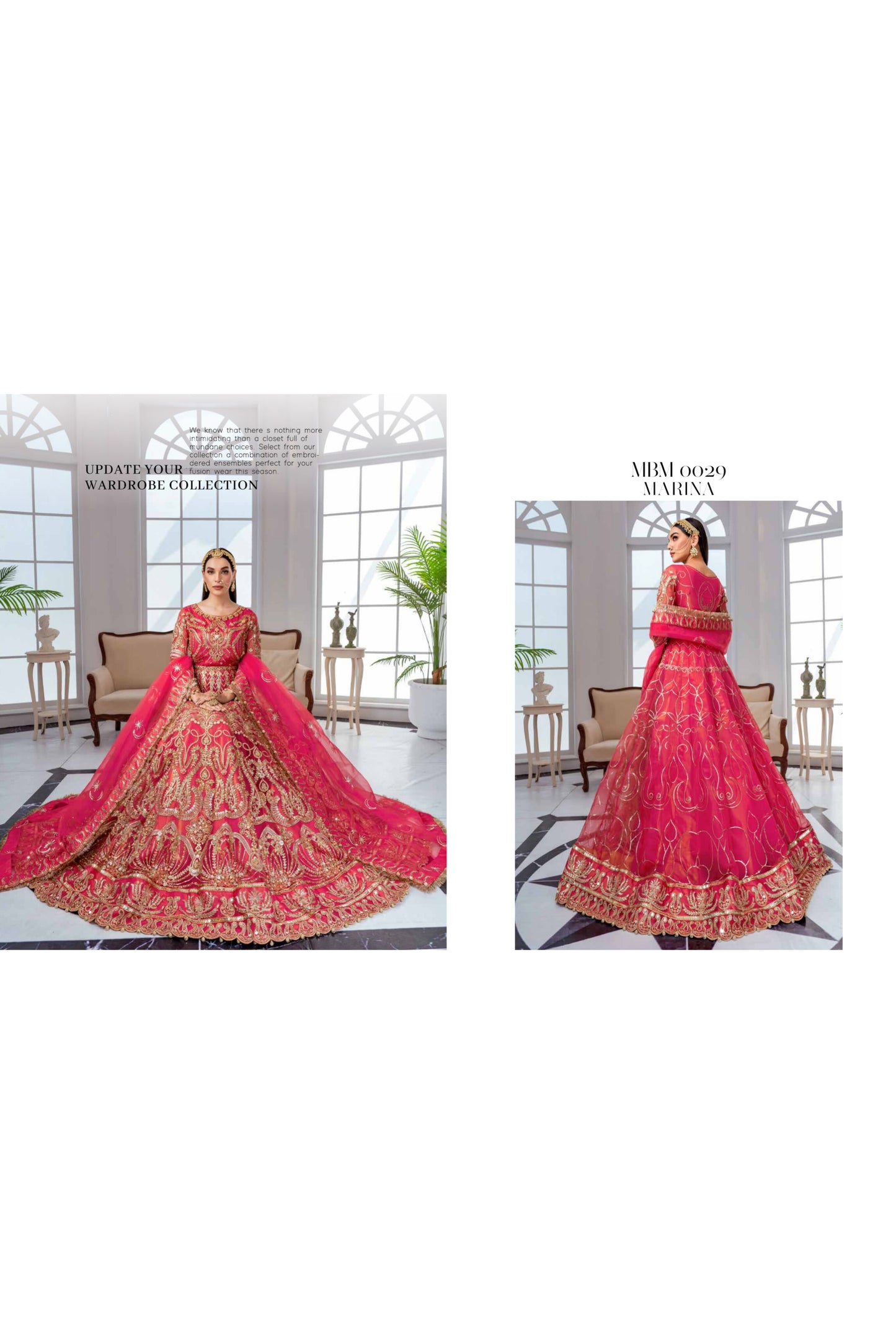 MARYUM N MARIA LUXURY WEDDING COLLECTION ( STITCHED BY MARYUM N MARIA )