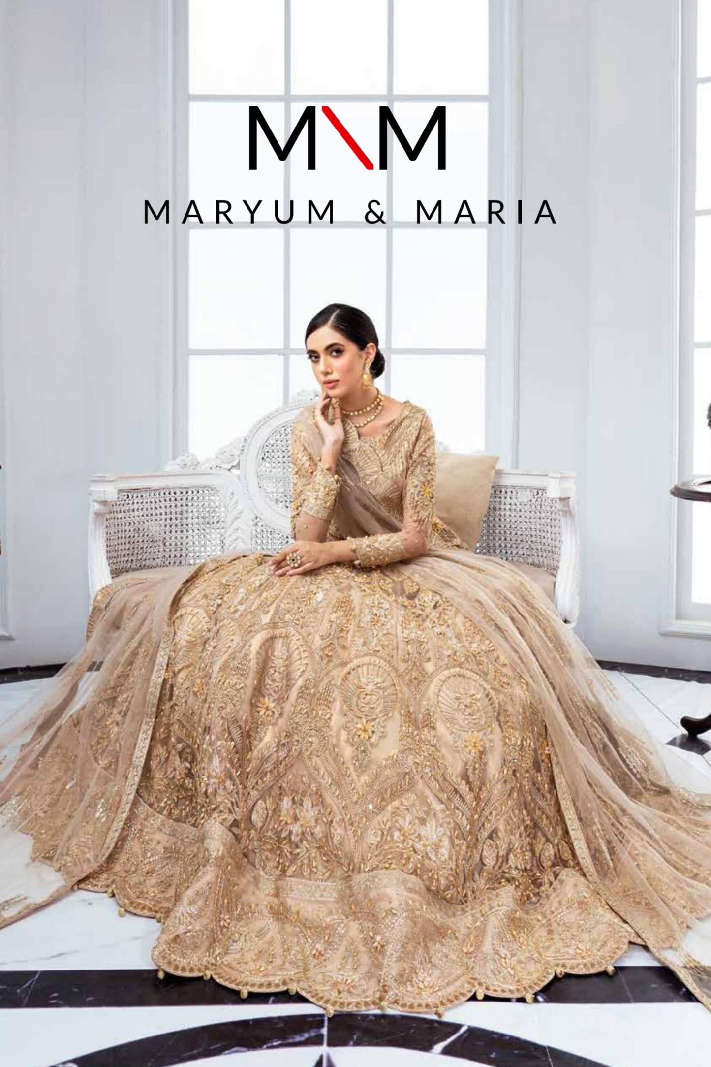 MARYUM N MARIA LUXURY WEDDING COLLECTION ( STITCHED BY MARYUM N MARIA )