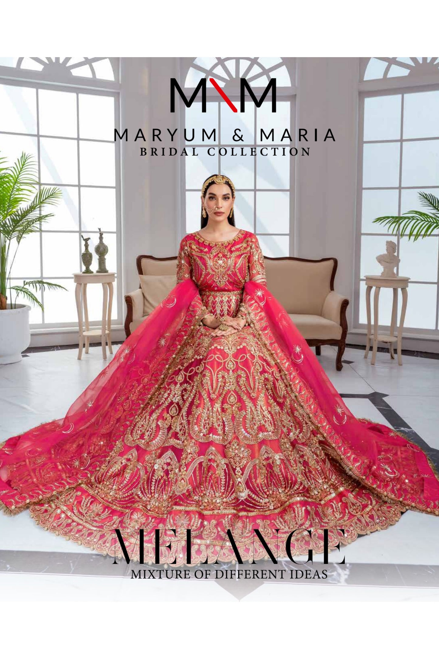 MARYUM N MARIA LUXURY WEDDING COLLECTION ( STITCHED BY MARYUM N MARIA )