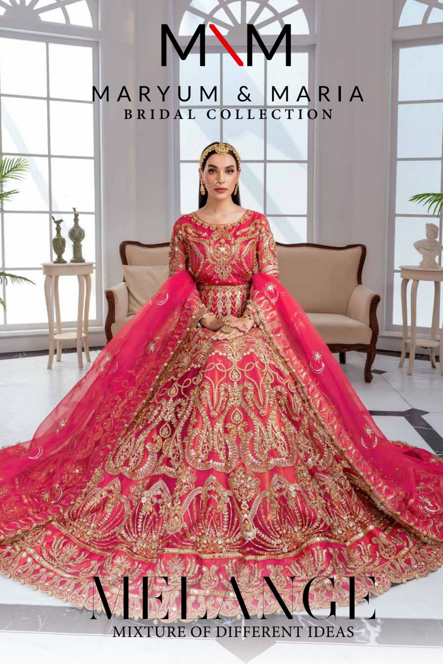 MARYUM N MARIA LUXURY WEDDING COLLECTION ( STITCHED BY MARYUM N MARIA )