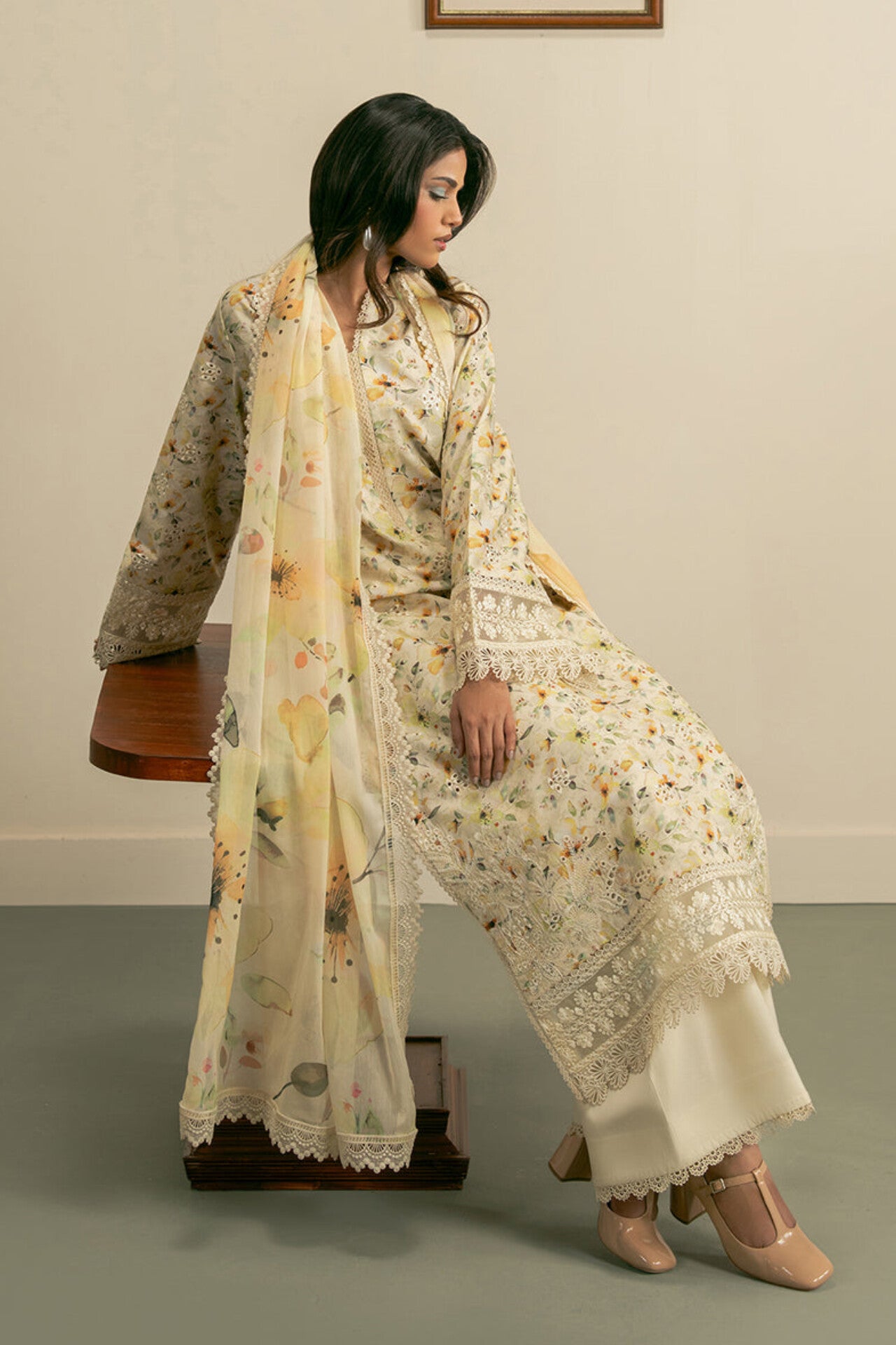 AYZEL ZEPHYR LAWN EMBROIDERED SUMMER COLLECTION 2026 A