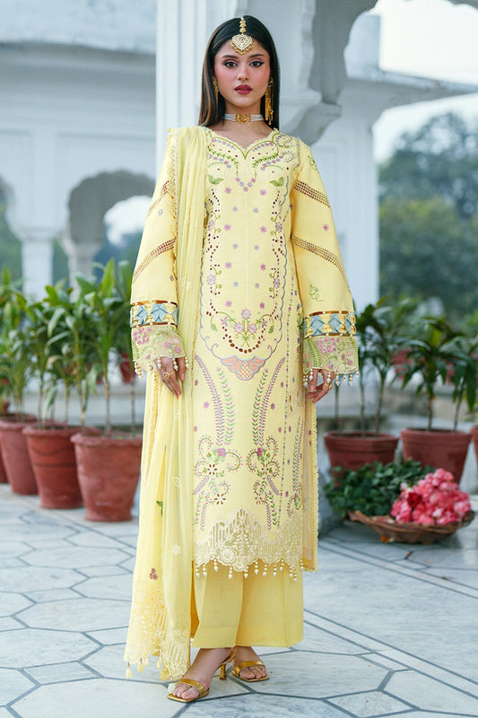 [ SUIT A ] - GUL BY MAHNUR LUXURY LAWN EMBROIDERED COLLECTION 2026
