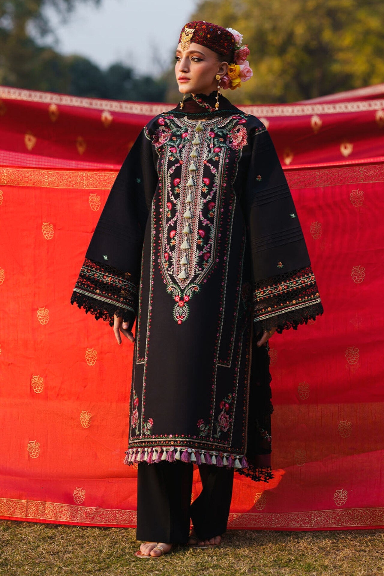 [ SUIT B ] - GUL BY MAHNUR LUXURY LAWN EMBROIDERED COLLECTION 2026