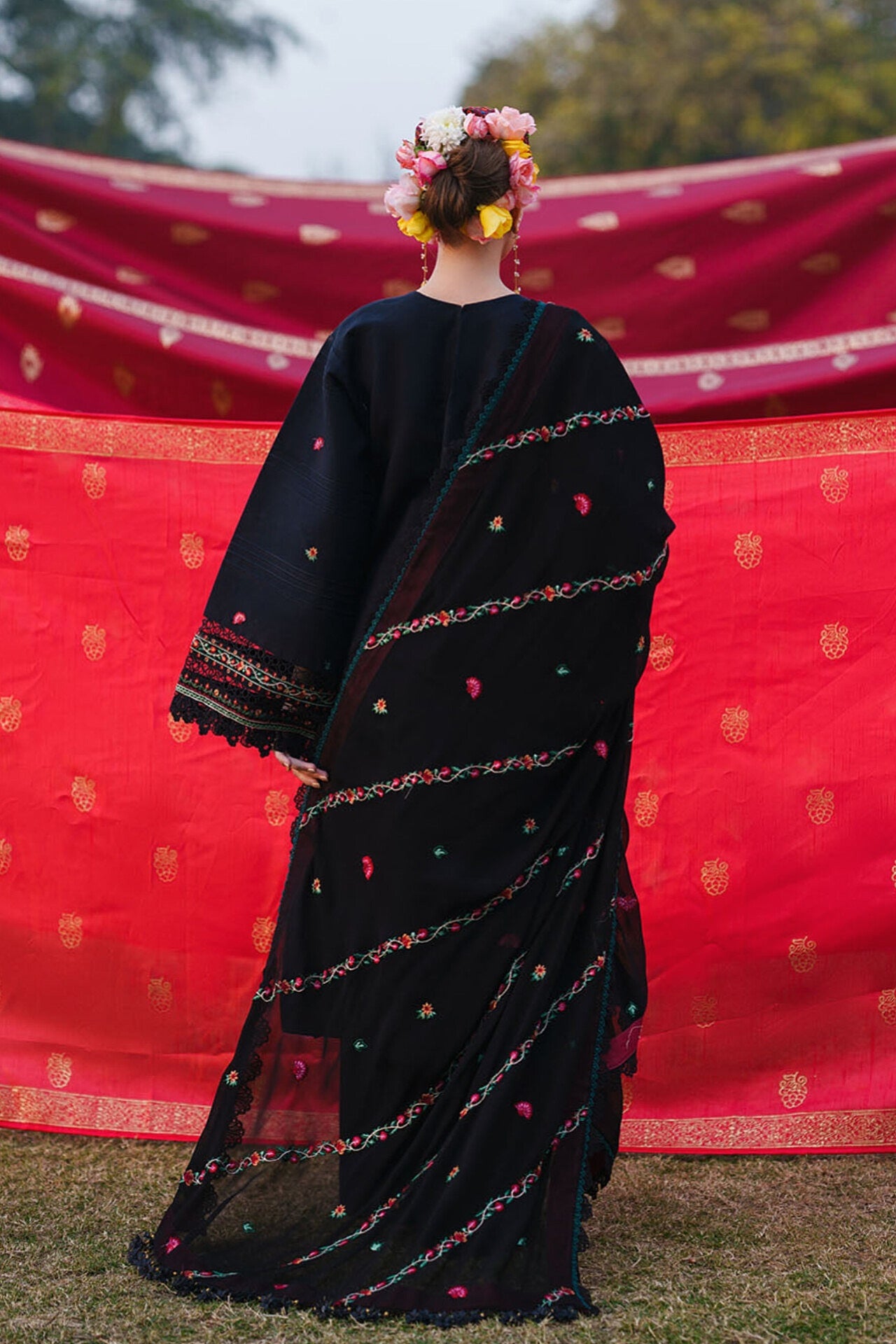 [ SUIT B ] - GUL BY MAHNUR LUXURY LAWN EMBROIDERED COLLECTION 2026