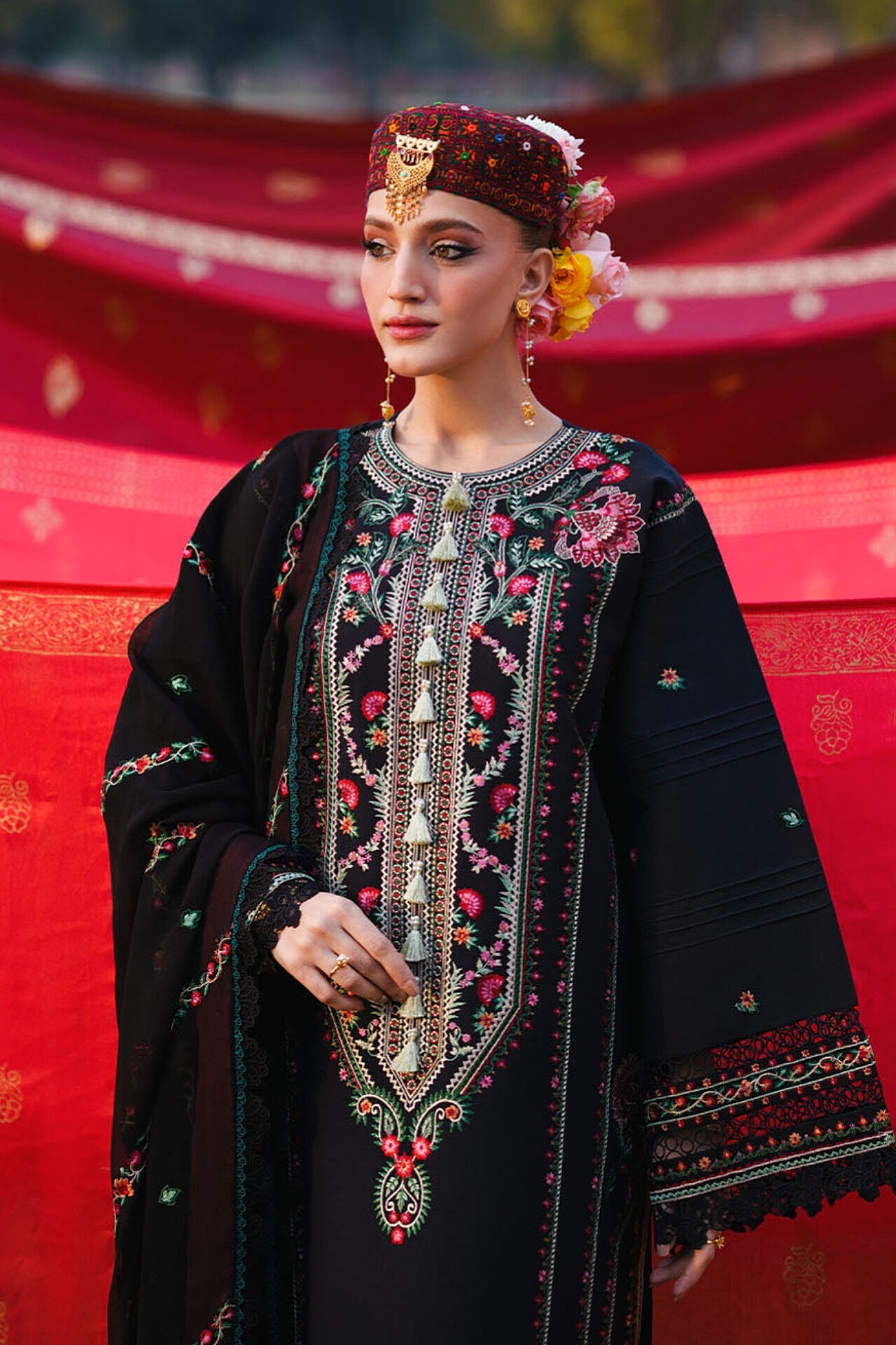 [ SUIT B ] - GUL BY MAHNUR LUXURY LAWN EMBROIDERED COLLECTION 2026