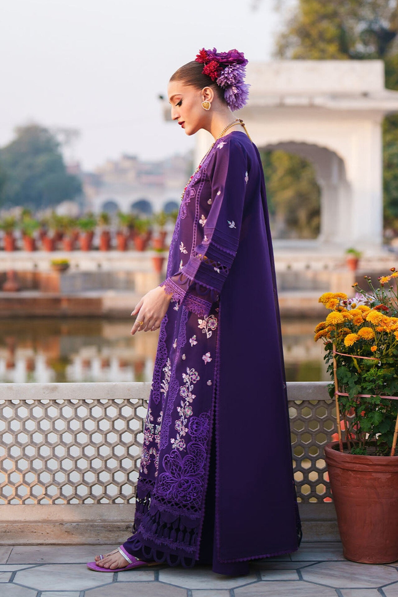 [ SUIT C ] - GUL BY MAHNUR LUXURY LAWN EMBROIDERED COLLECTION 2026